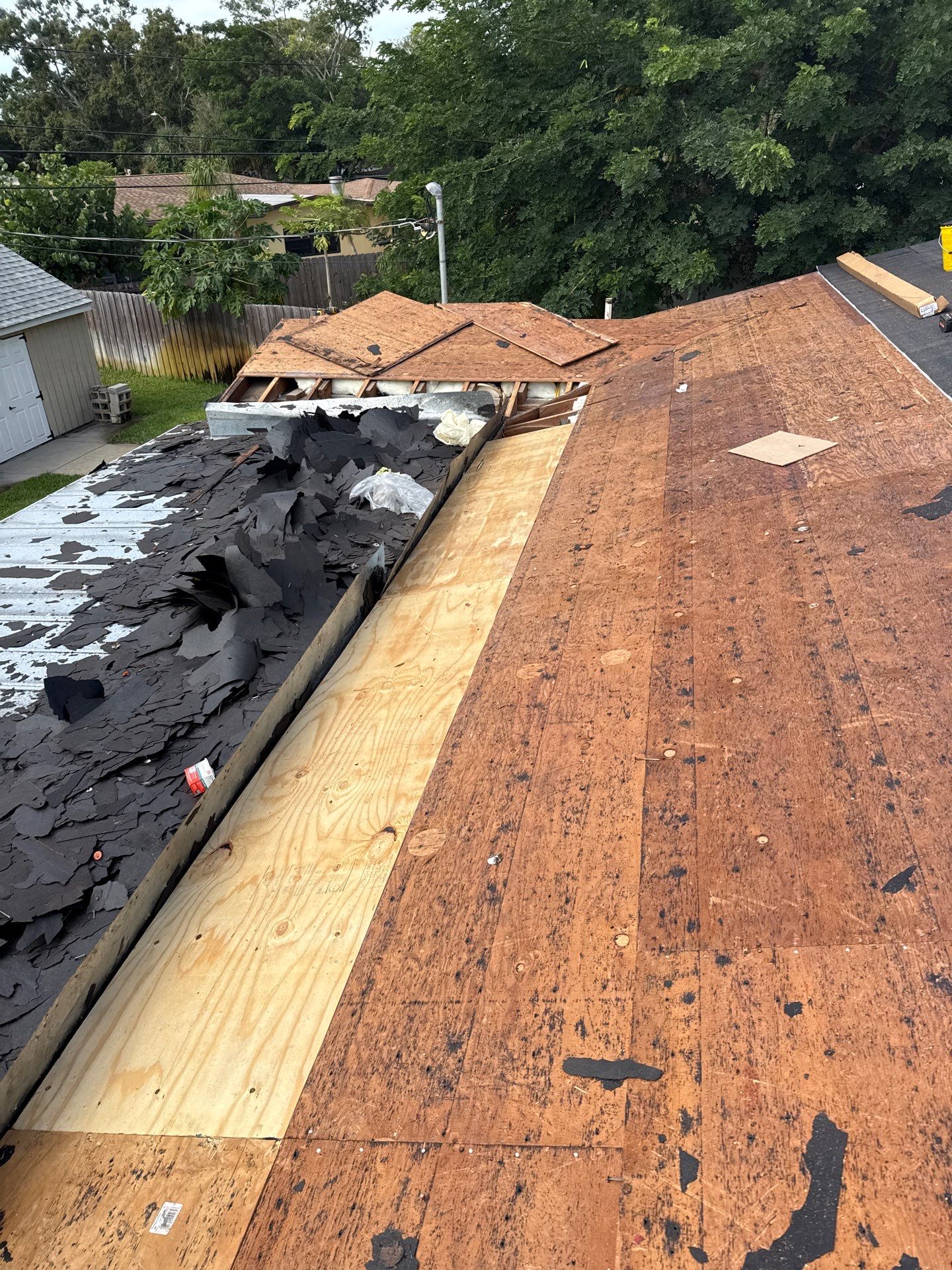 Project in St. Petersburg 33710 by Mitchell Roofing Company LLC 
