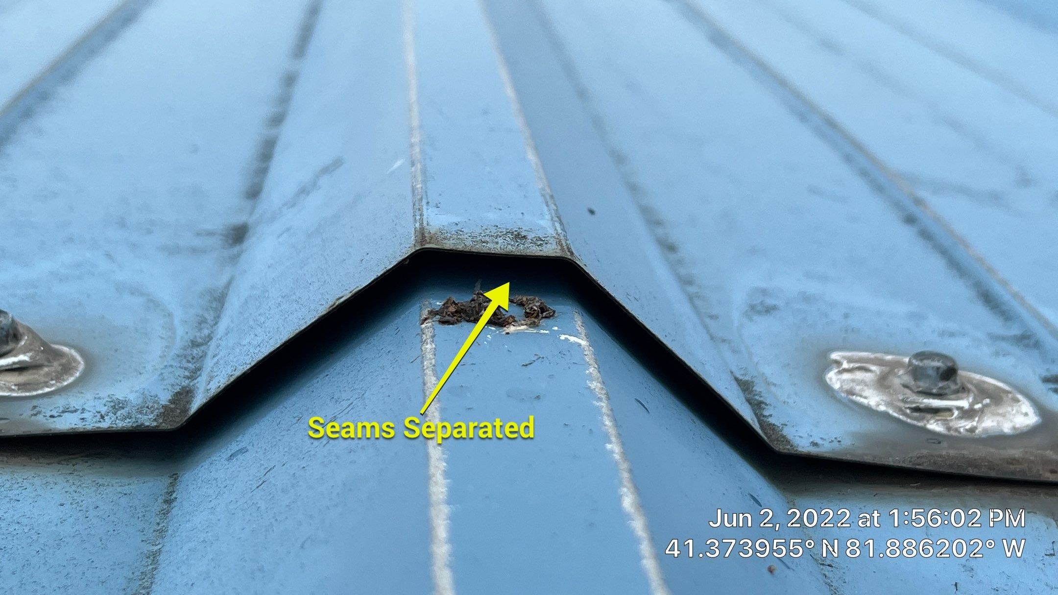 Berea Ohio Metal Roof Coating by Gold Star Roofing LLC 