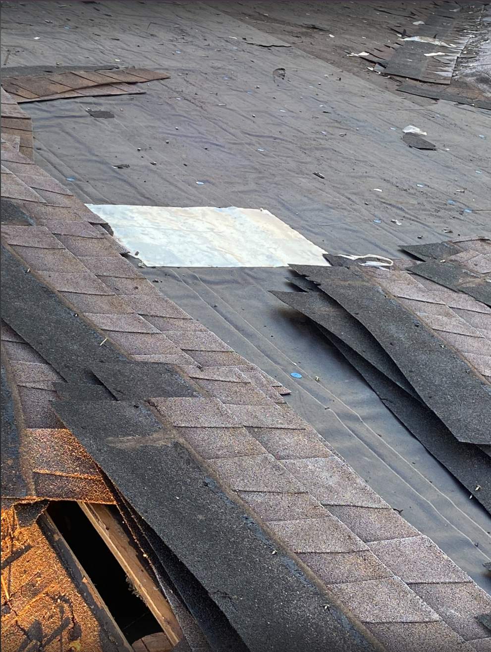 Project in Grand Saline by Rhino Roofing and General Contracting, LLC