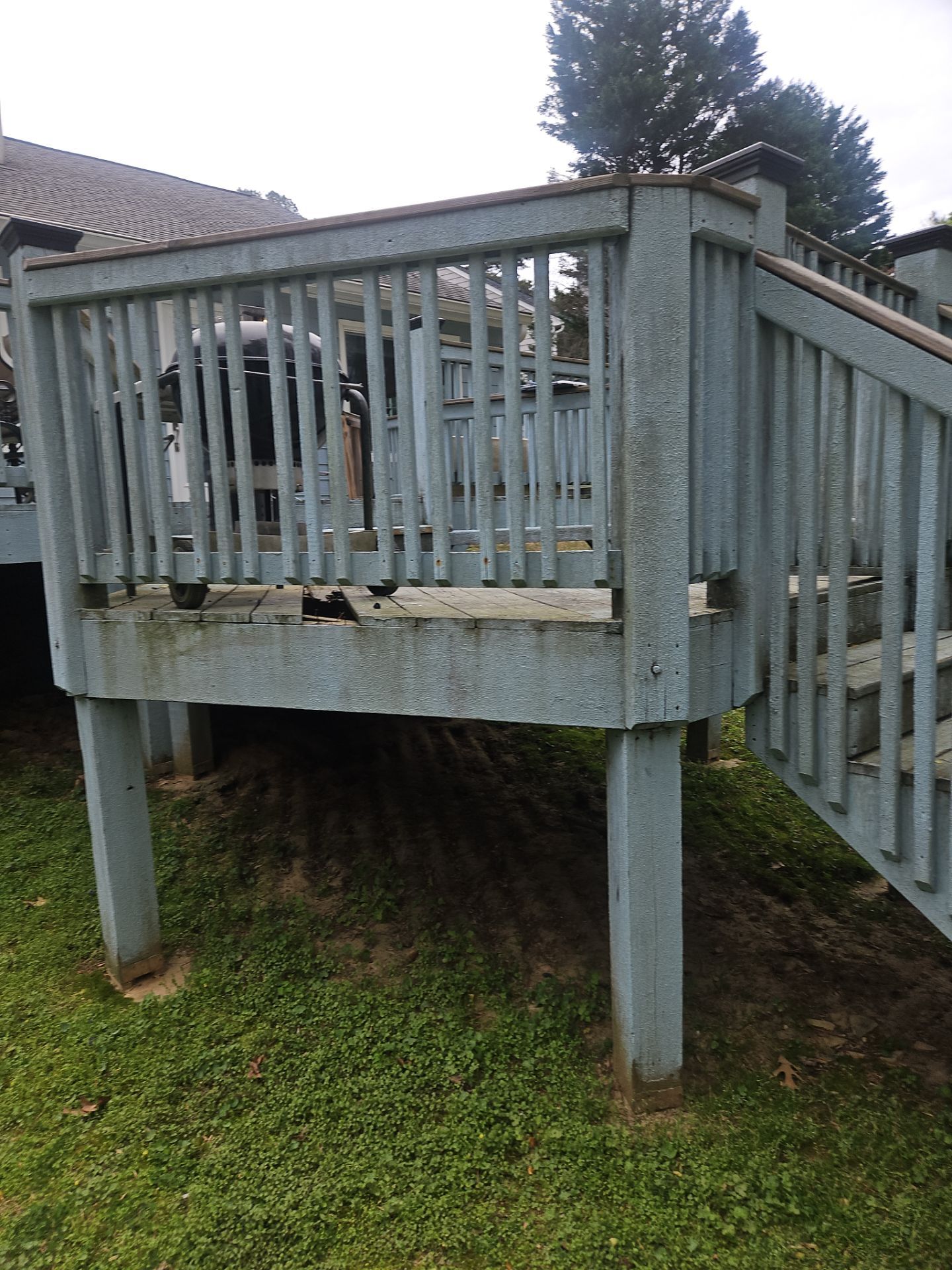 Marietta, GA Deck Resurface using Pressure Treated Pine by Nelson Exteriors 