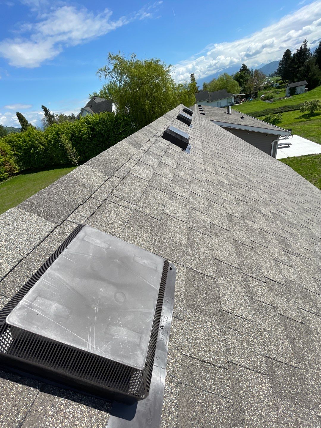 Residential Roofing Installation using IKO Weatherwood shingle by Top Notch Roofing Inc