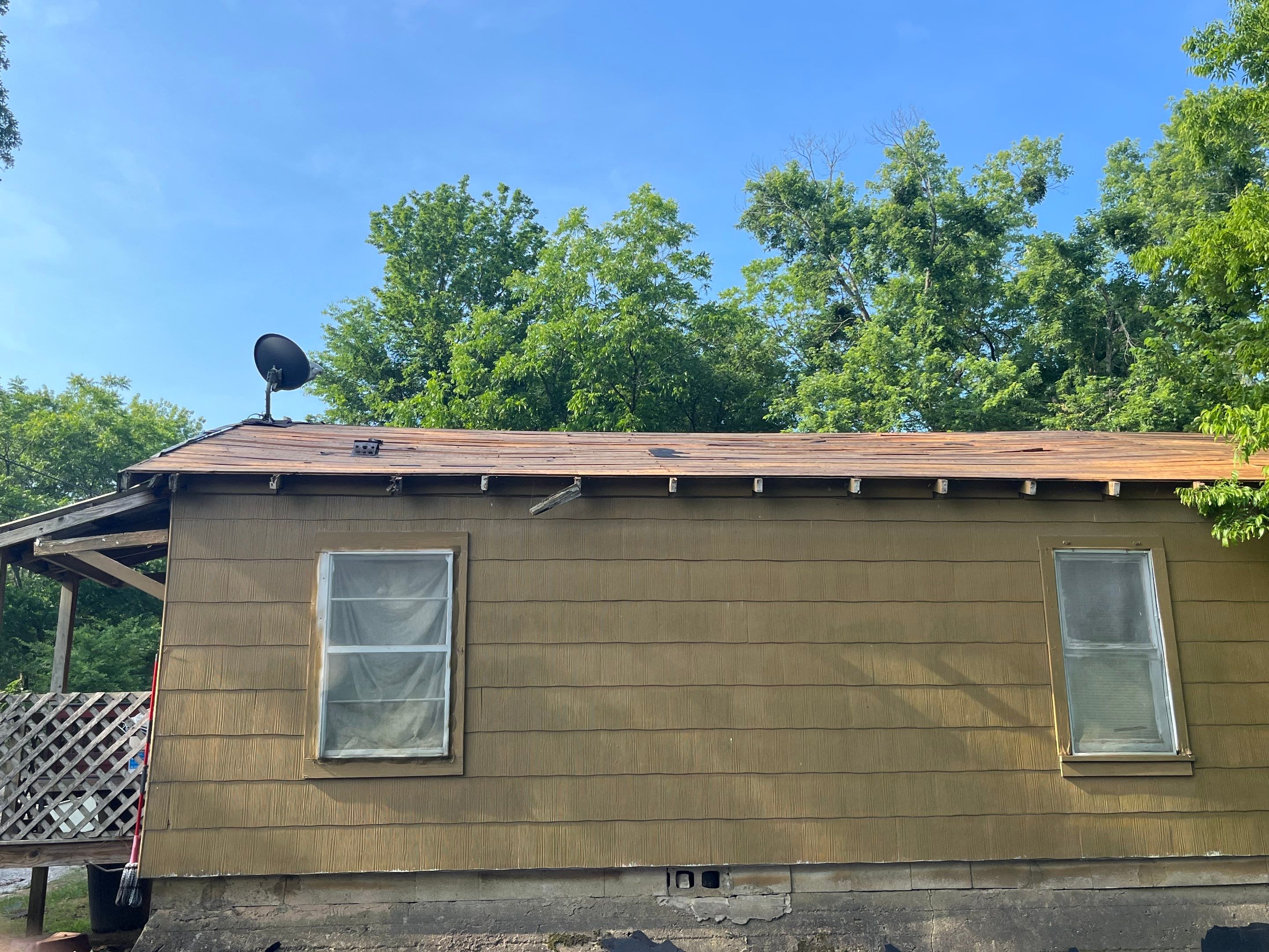 Residential Roofing Installation using 29 Gauge Galvalume Metal by Hostetler Roofing