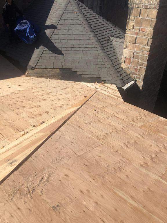 Standing Seam Metal Roof using Aluminum 032GA - Color Dark Bronze by CMNG LLC