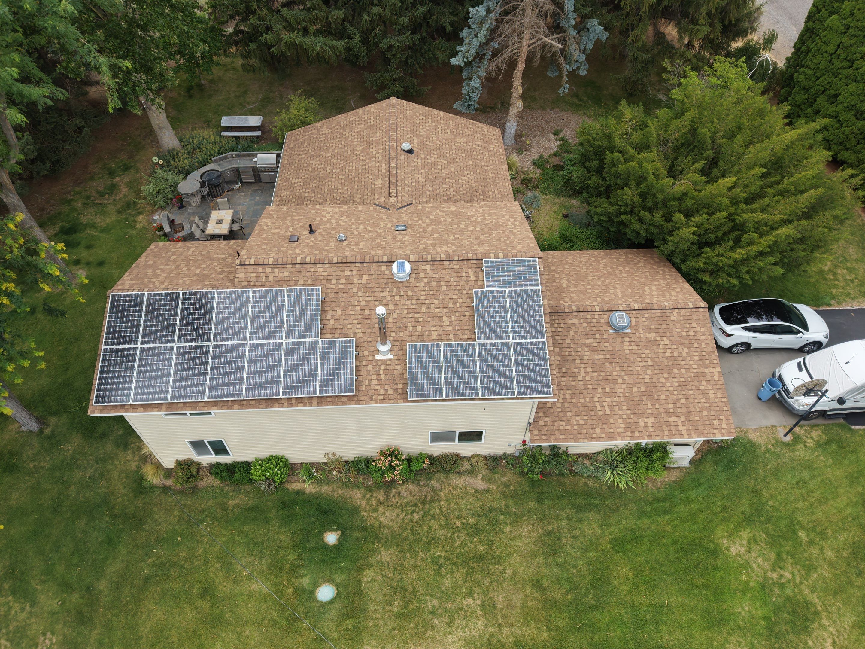 Kennewick Residential Roof Replacement With Brown Asphalt Shingles E Alhambra Rd Kennewick WA 99338 The Denali System - Certainteed Landmark® Shingle - Reshawn Shake by Alpine Roofing