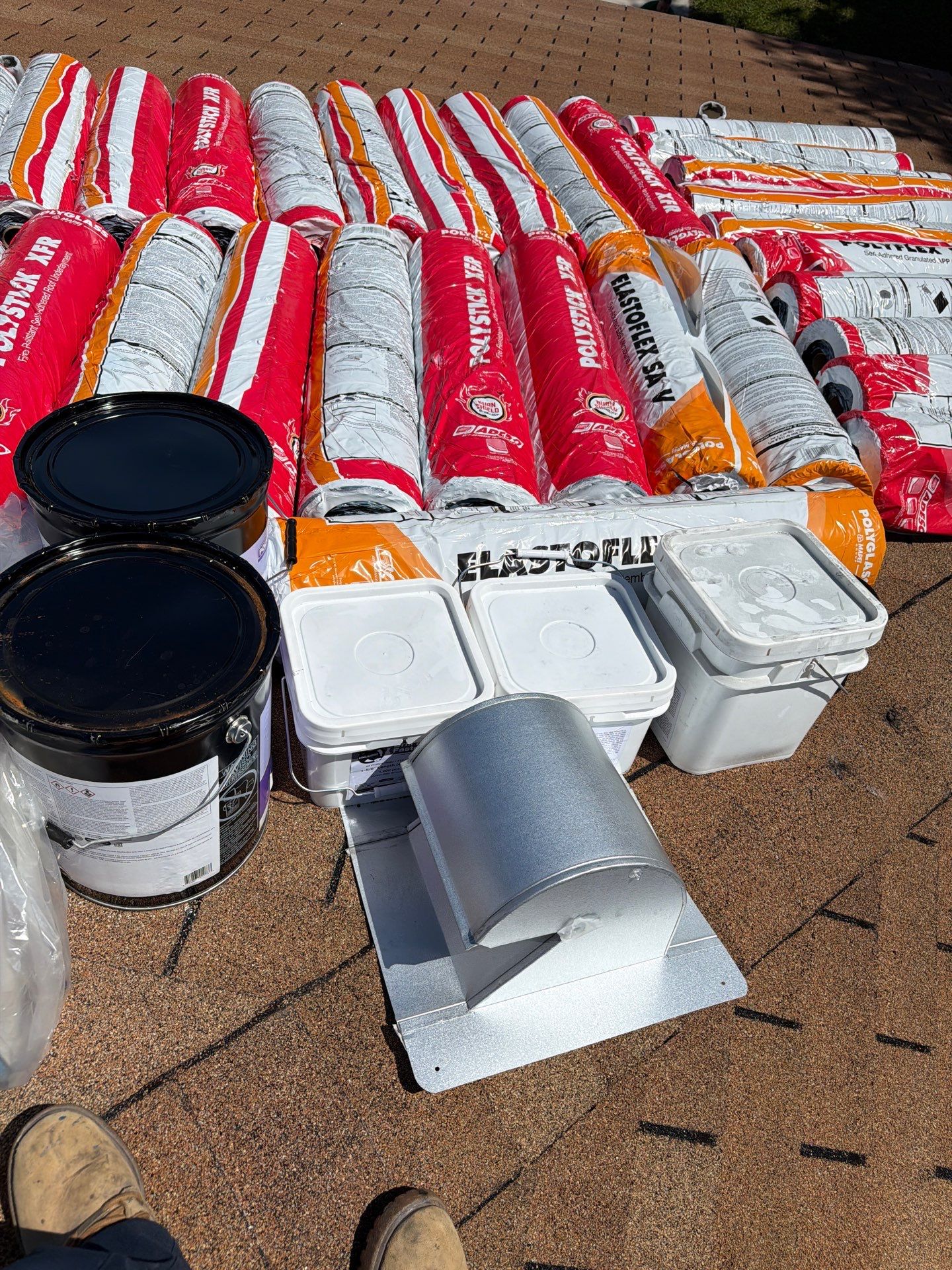 Residential Roofing Installation using 1.5'' Mechanical Seam by BLUES BROTHERS ROOFING