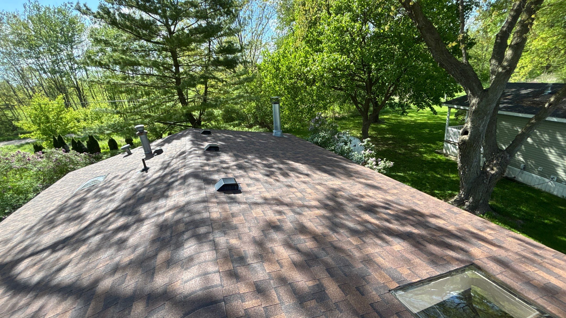 Roof Replacement using Owens Corning Brownwood by 180 Contractors