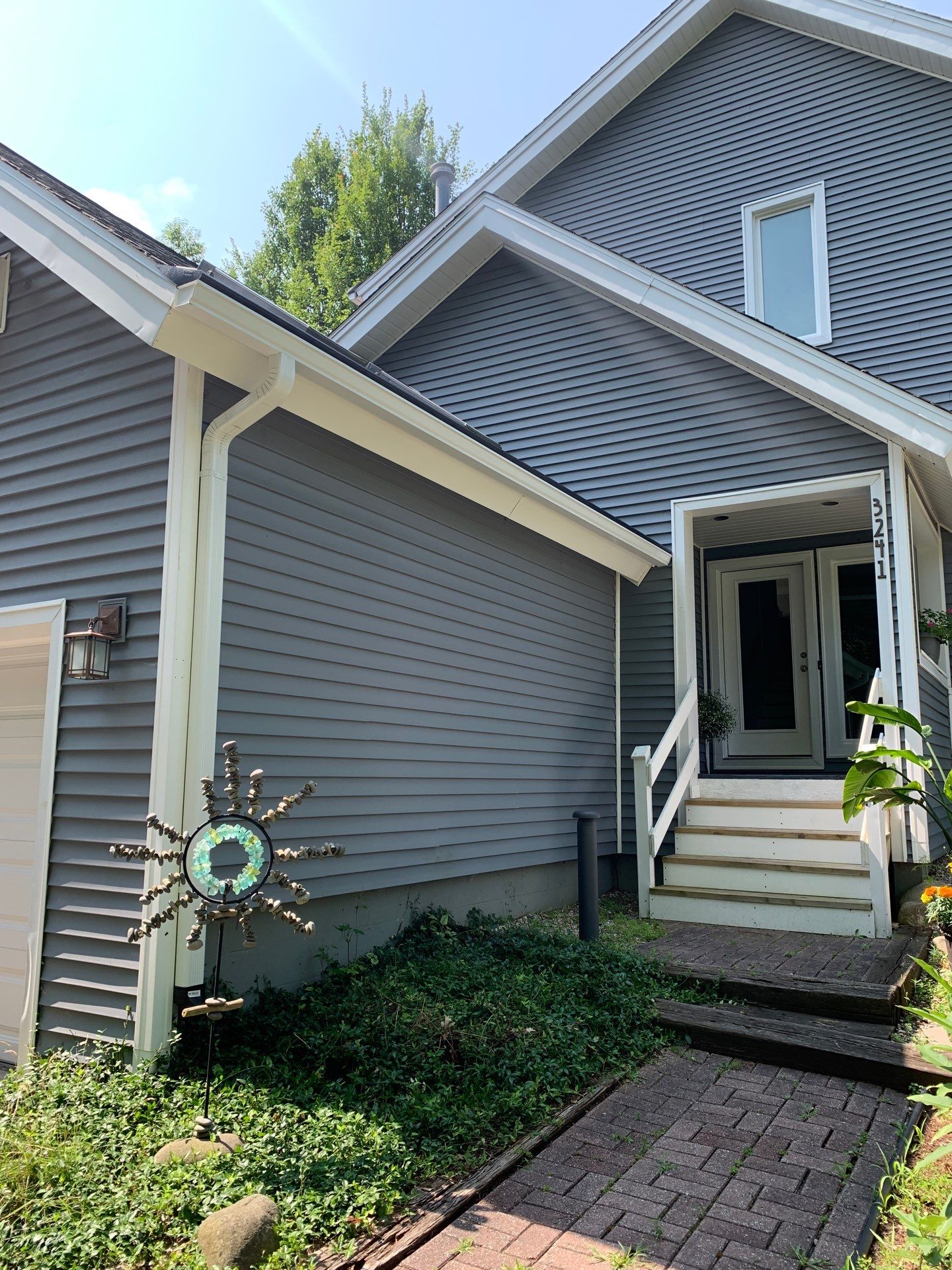 Gutter and Gutter Helmet Installation in Traverse City by Rainbow Seamless Systems
