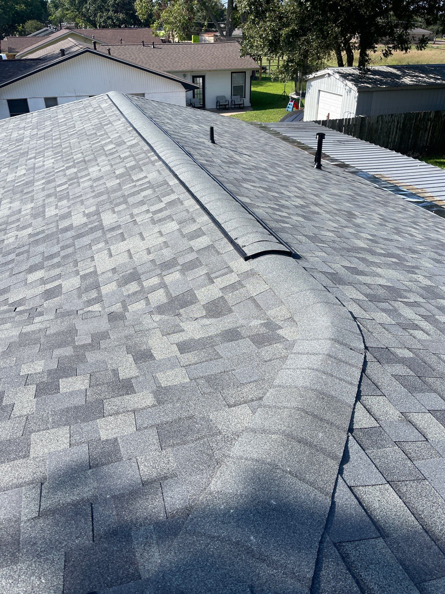 Residential Roofing Installation using Owen's Corning Duration (Lifetime) Shingles by Roof Repair Company