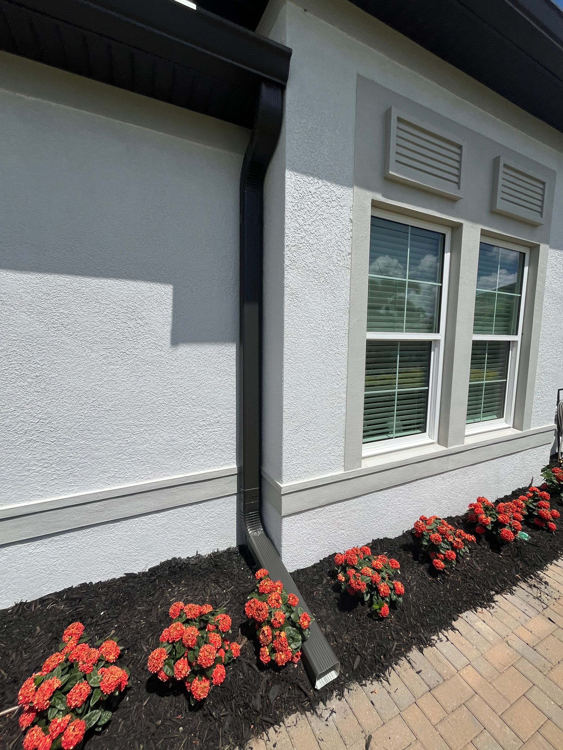Bronze 7inch Gutter Installation in Sarasota FL by Gutter Professors