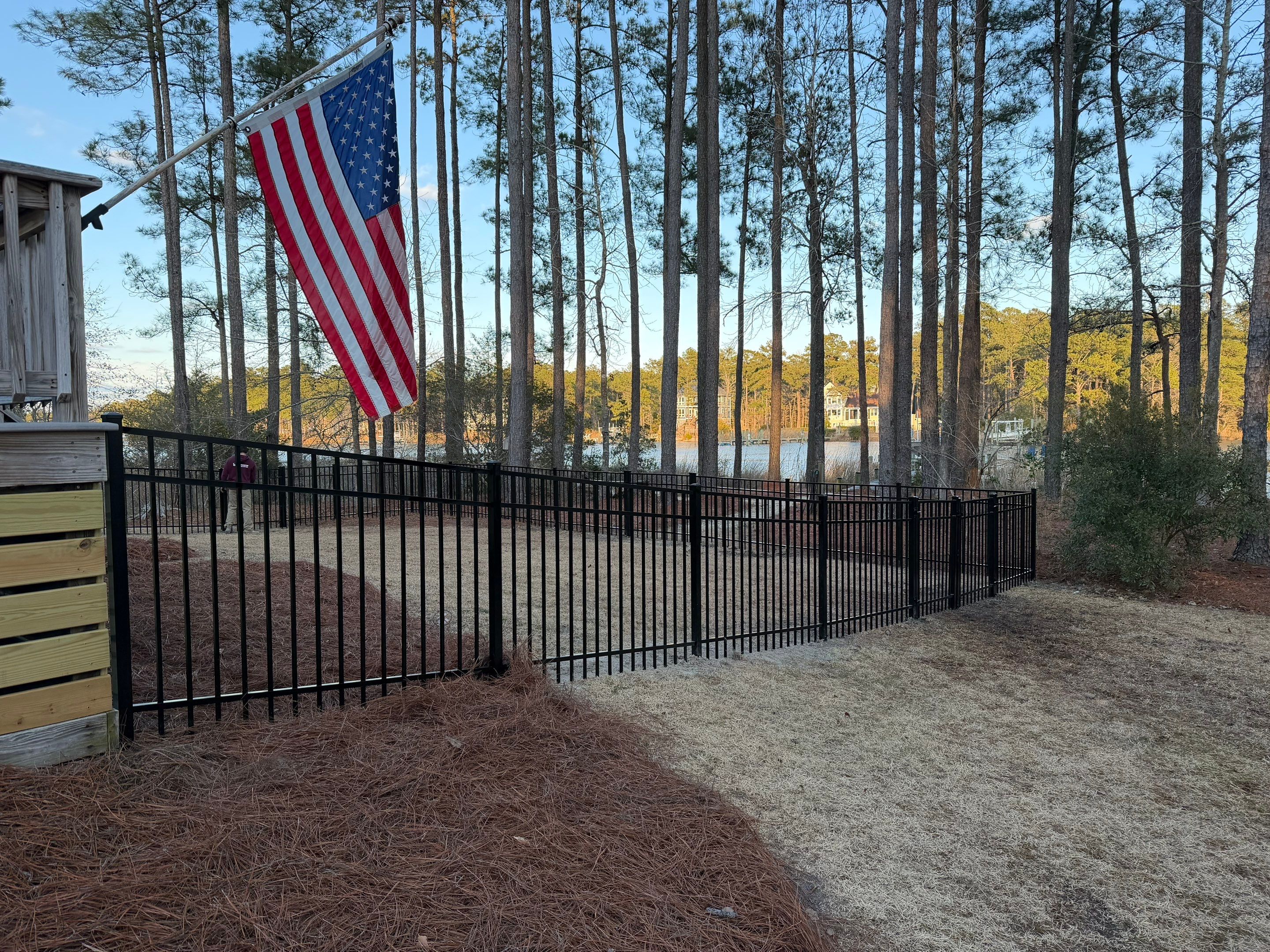 Project in Oriental by Superior Fence and Rail