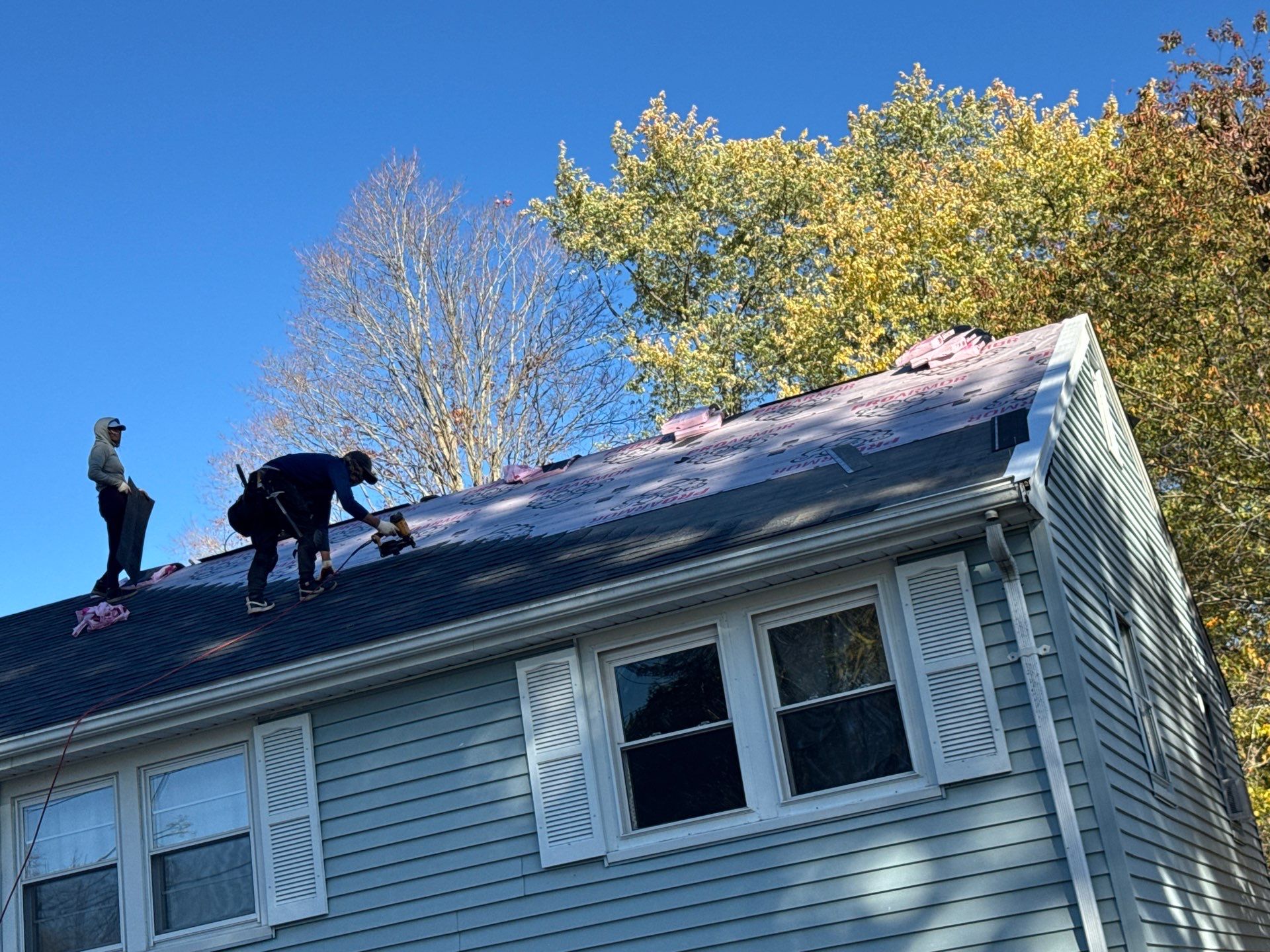 Full Roofing, Chimney, and Gutter Renovation | Woburn, MA by Mighty Dog Roofing of Greater Middlesex County