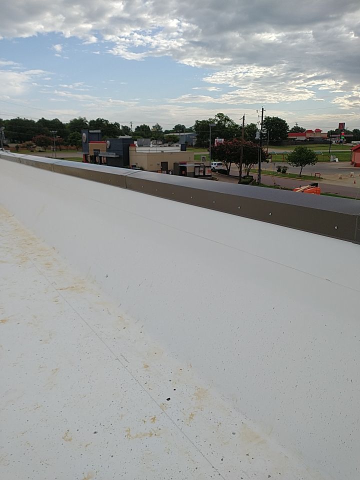 Starbucks New Construction GAF TPO Roof in Denison, TX by Roof Experts
