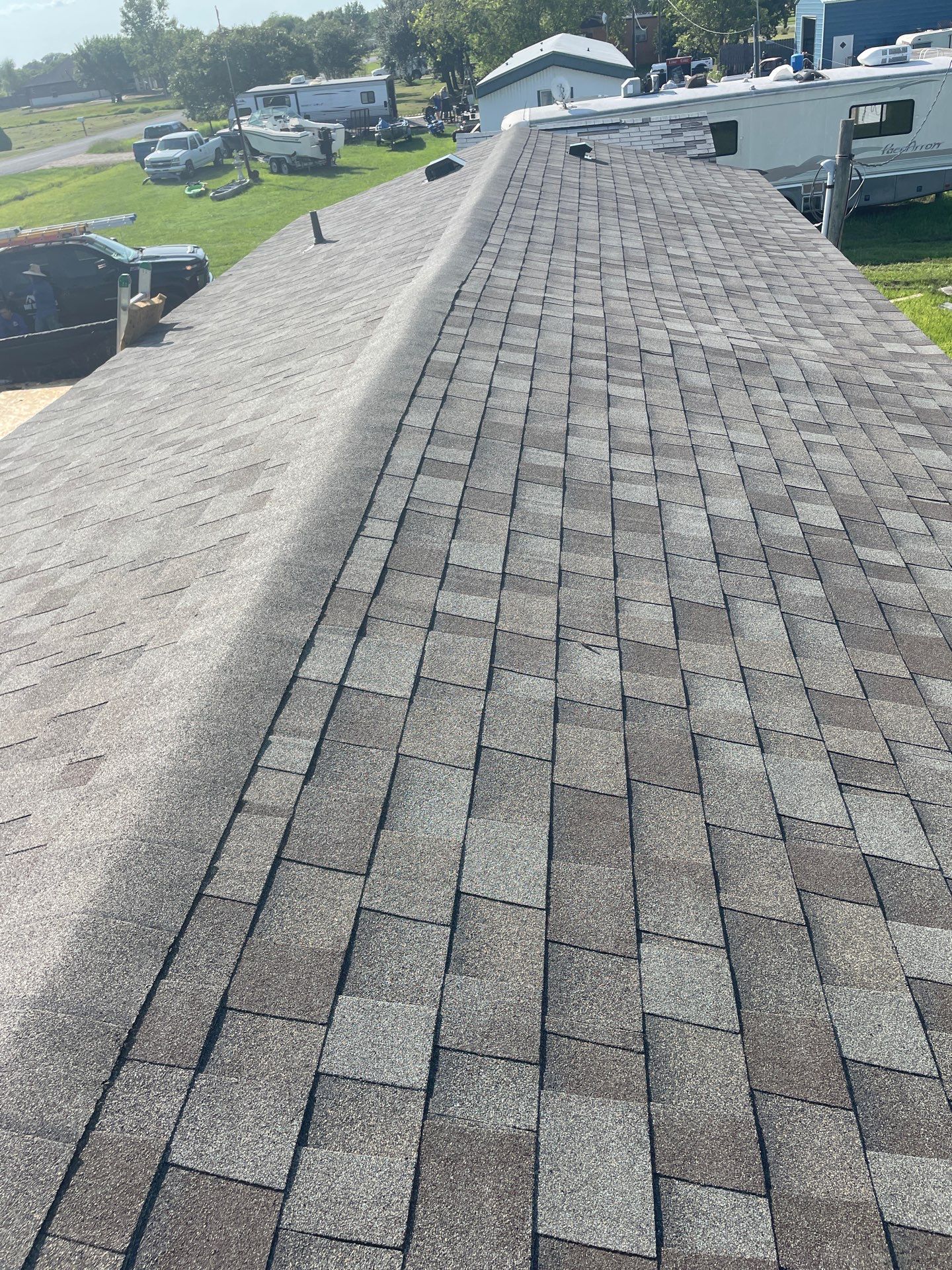 Residential Roofing Repair using Owen's Corning Duration (Lifetime) Shingles by Roof Repair Company