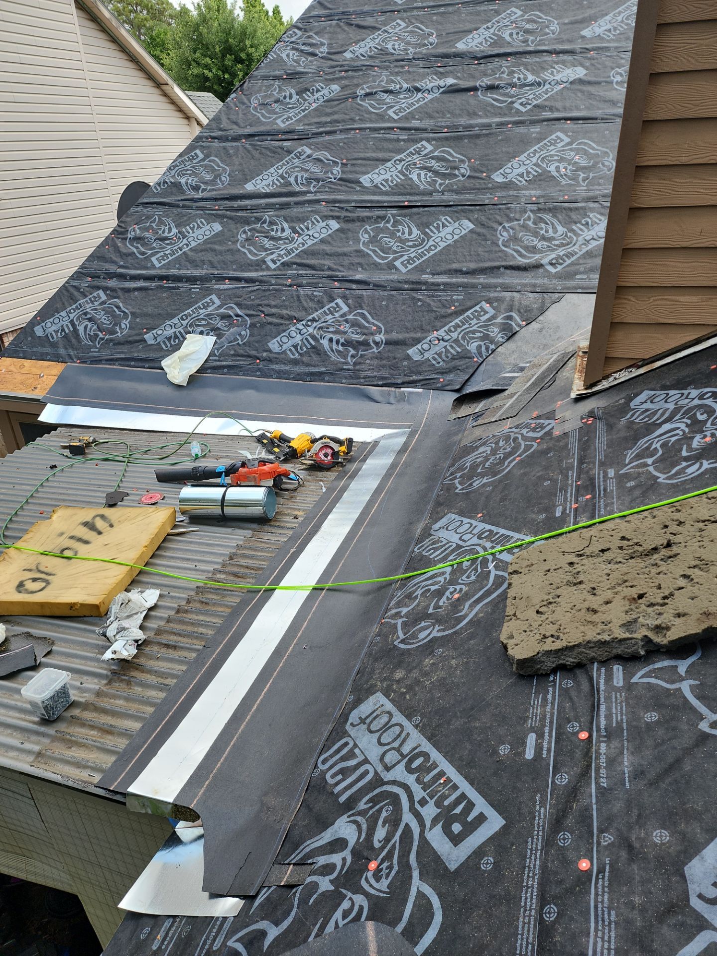 Residential Roofing Repair using Owen's Corning Duration (Lifetime) Shingles by Roof Repair Services LLC