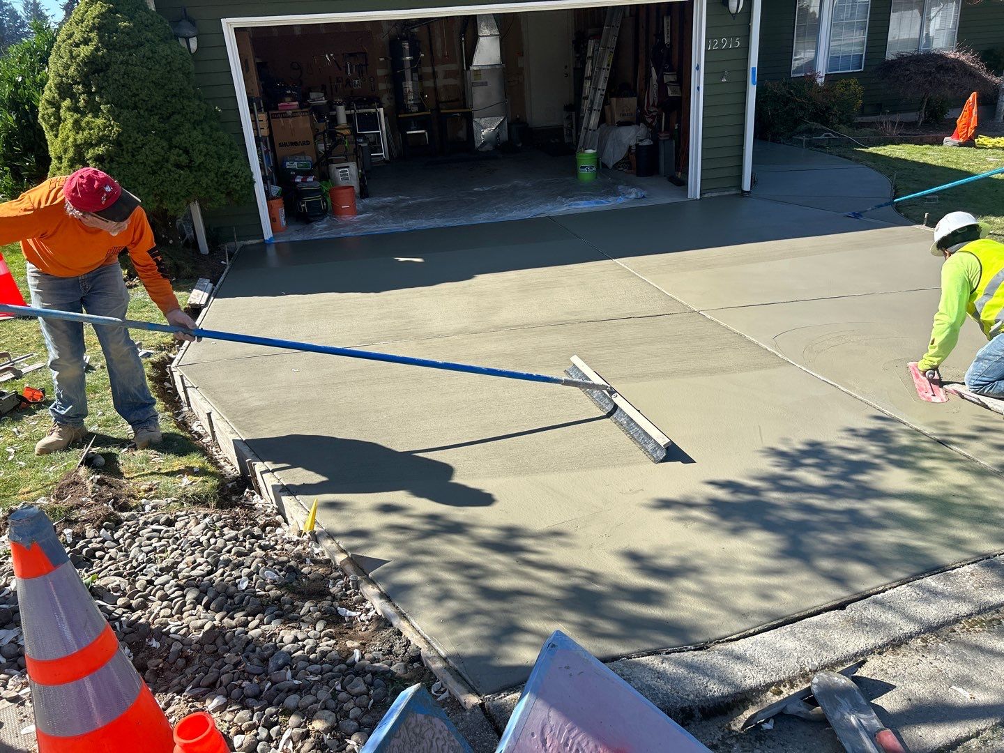 William | Concrete Driveway by Jireh Asphalt & Concrete Inc 