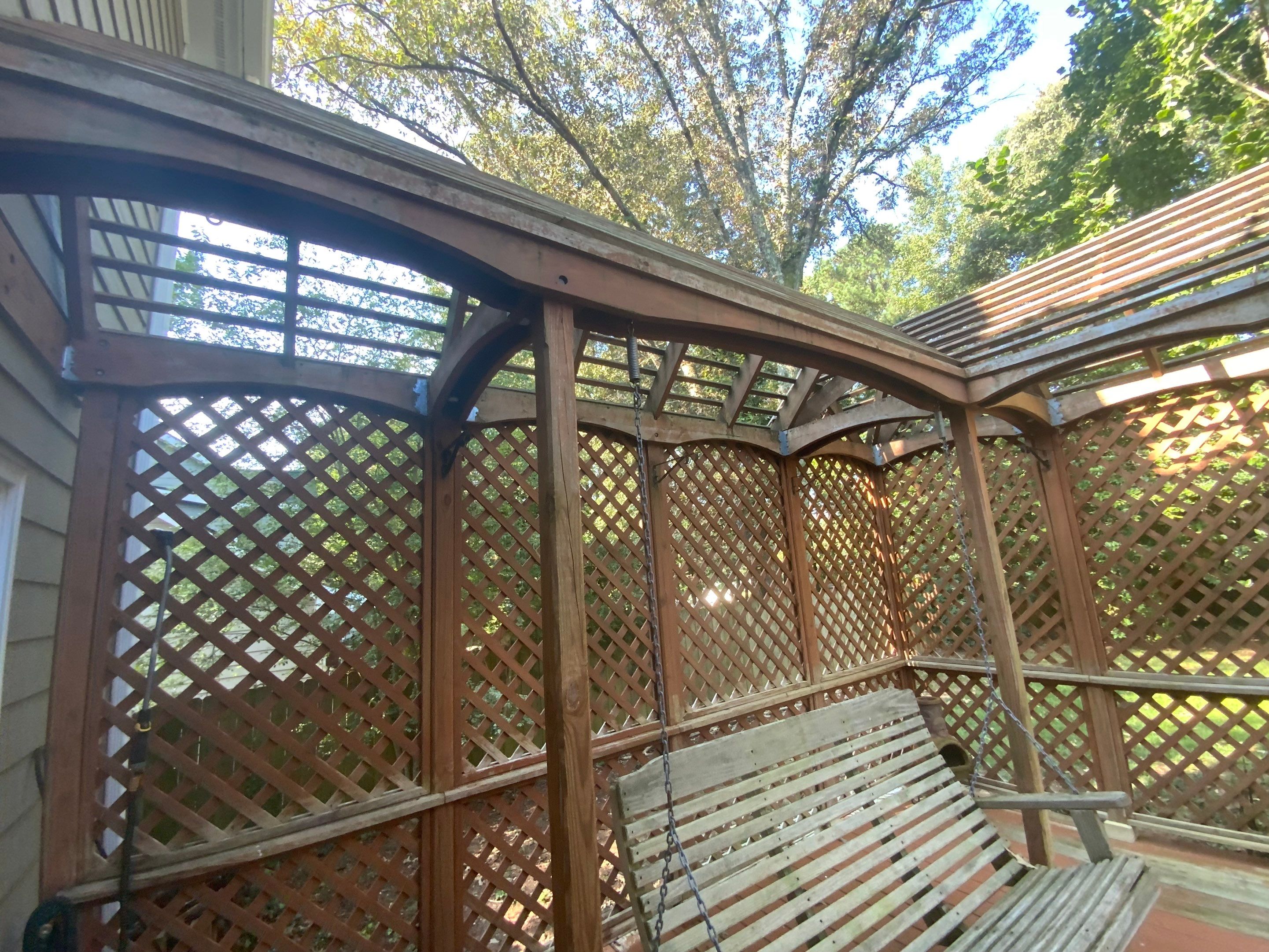 Comprehensive Deck and Screened Porch Staining in Marietta by Swift Home Renovations