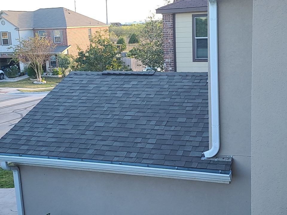 Hail Damage Restoration for Austin Two-Story Residential Home by Caliber Restoration LLC