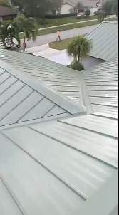 24ga 1" Nail-Strip Patina Green  by Total Roofing System The Metal Roof Experts