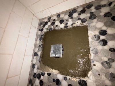 Piping and Draining for a Shower