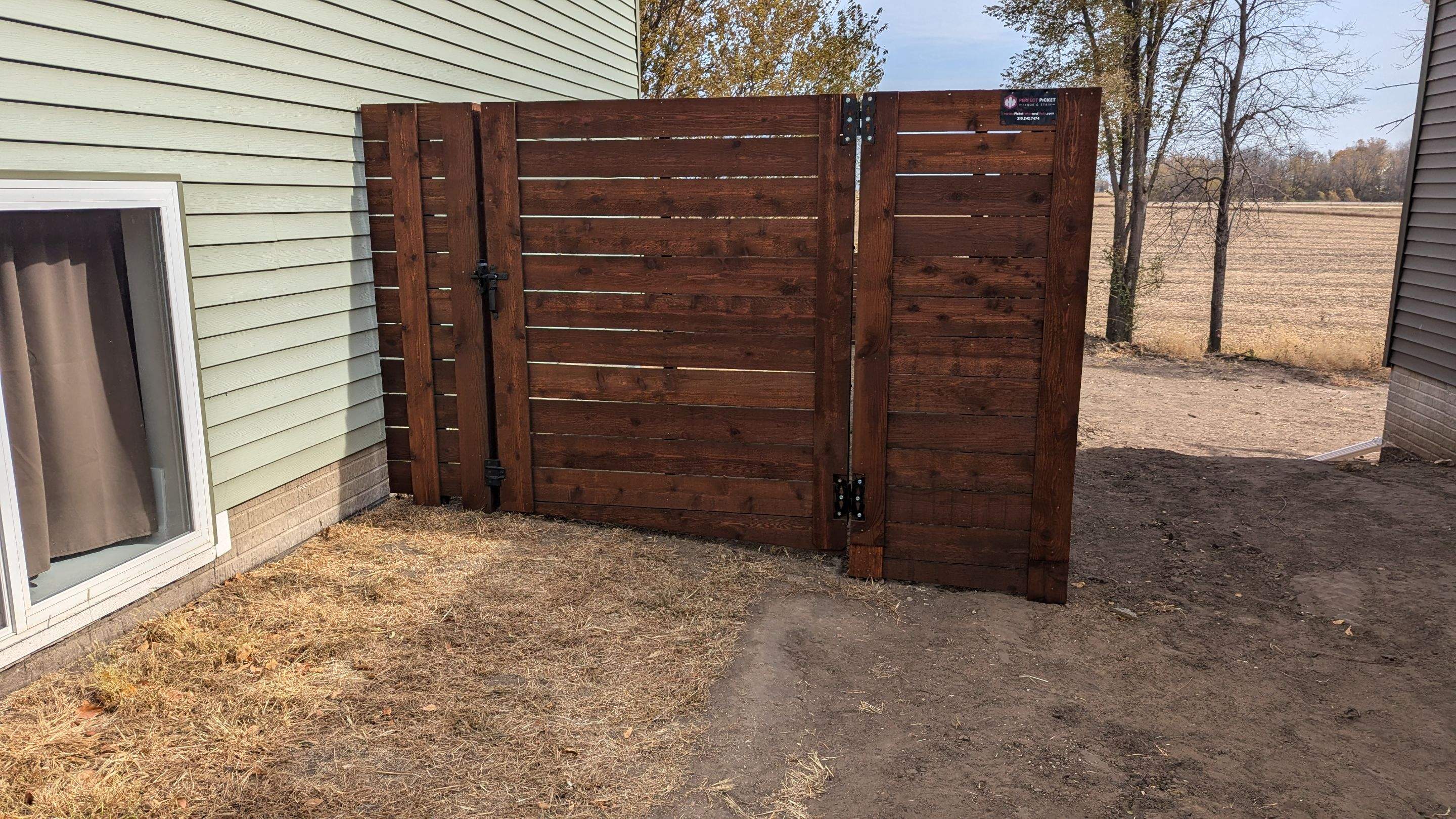 Project in Janesville by Perfect Picket Fence and Stain