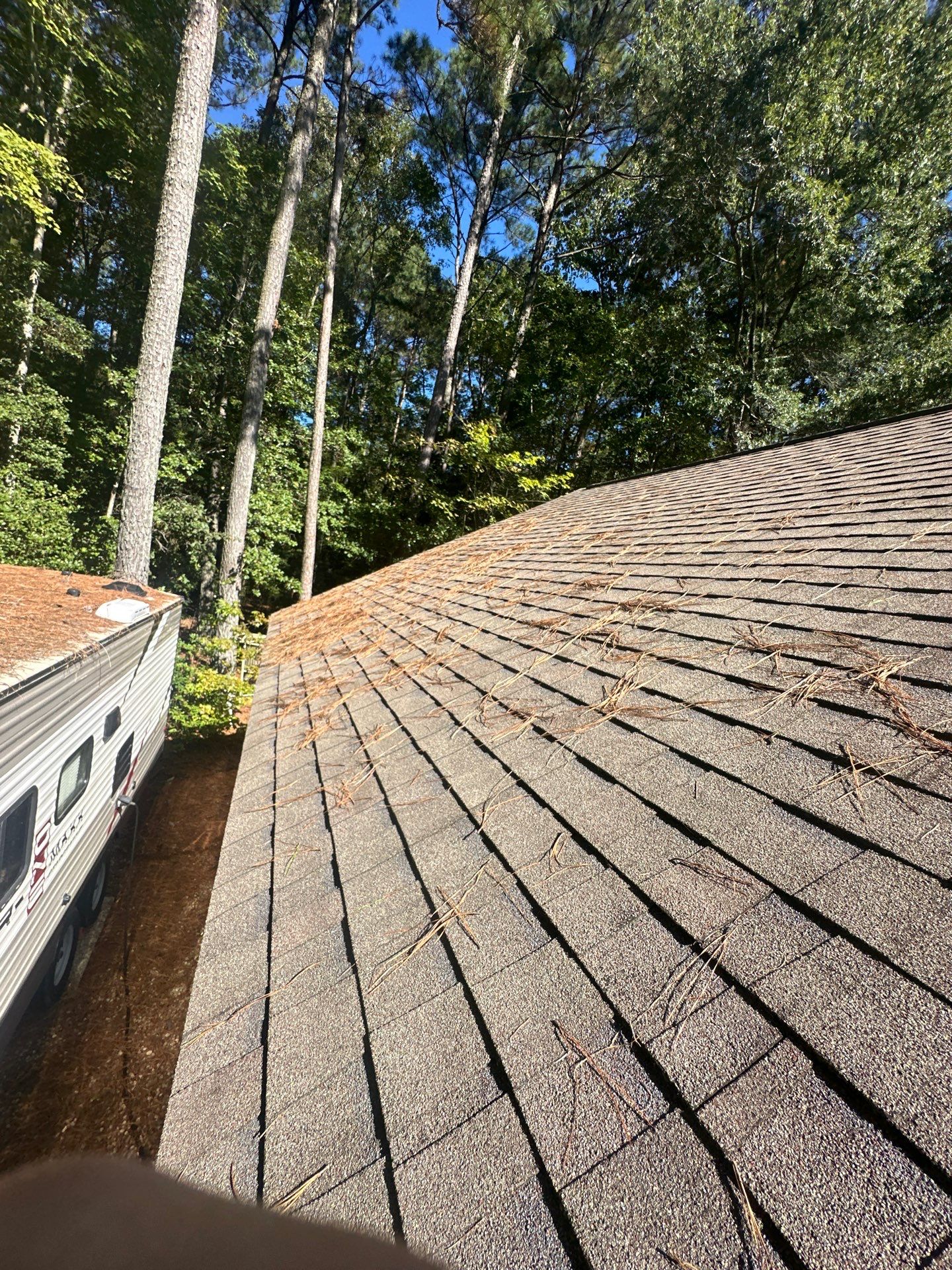 Mathews Residential Roof Replacement Using Owens Corning Duration Shingles by Cade Construction