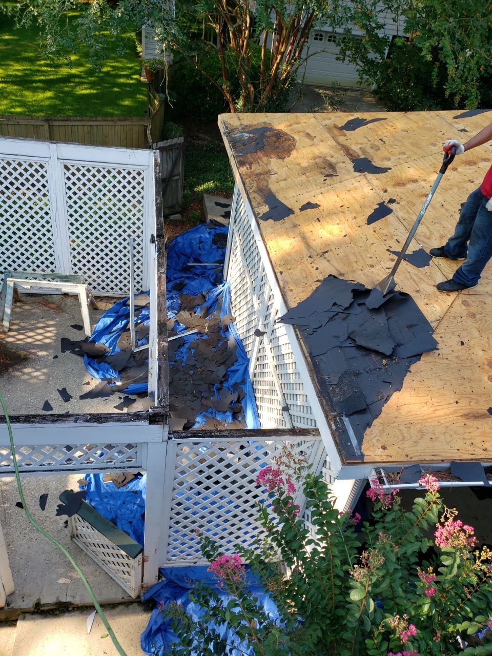 Residential Roofing Installation using Roof Replacement by American Roofing & Construction LLC