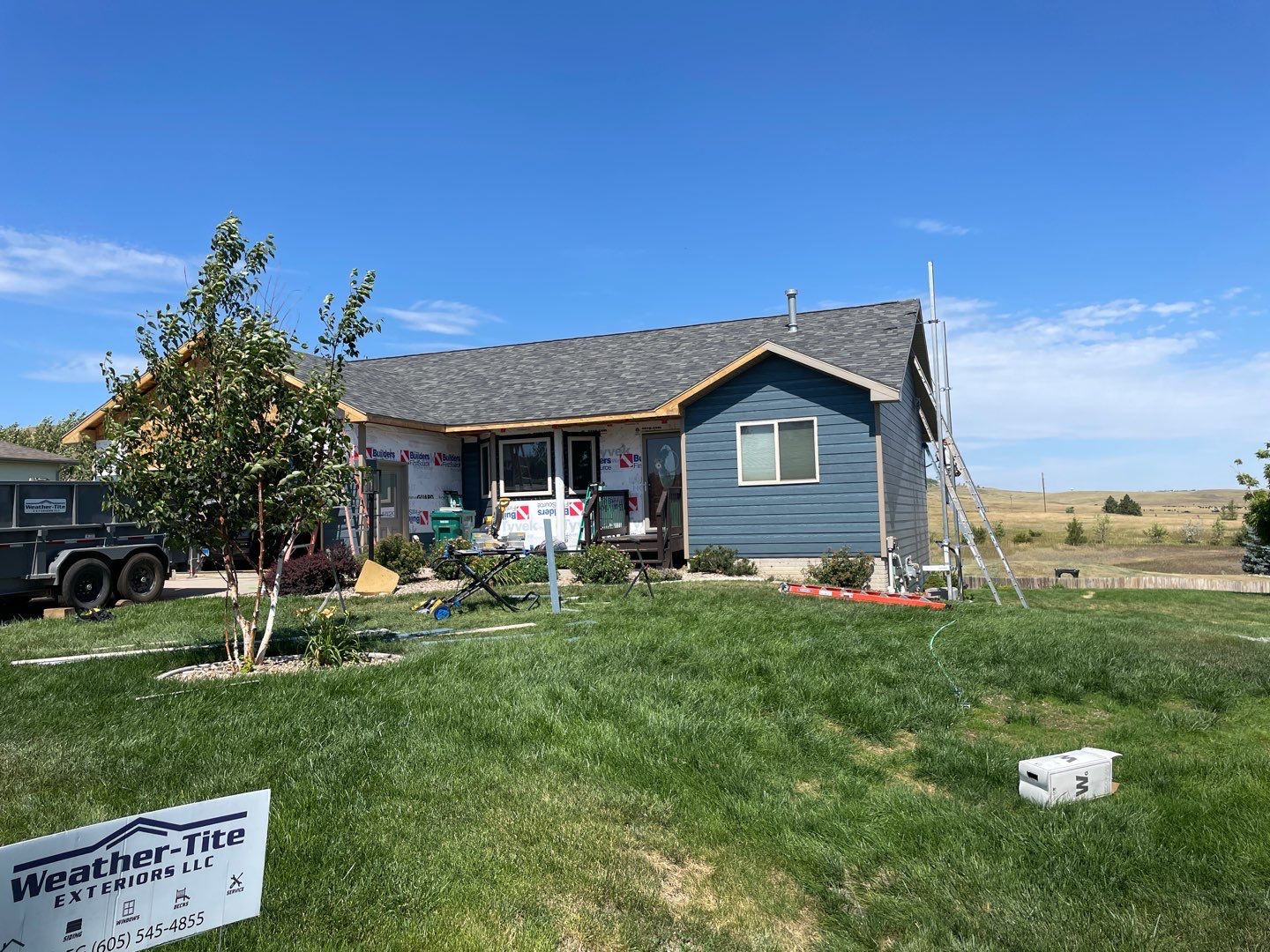 Siding Installation using LP SmartSide by Weather-Tite Exteriors LLC