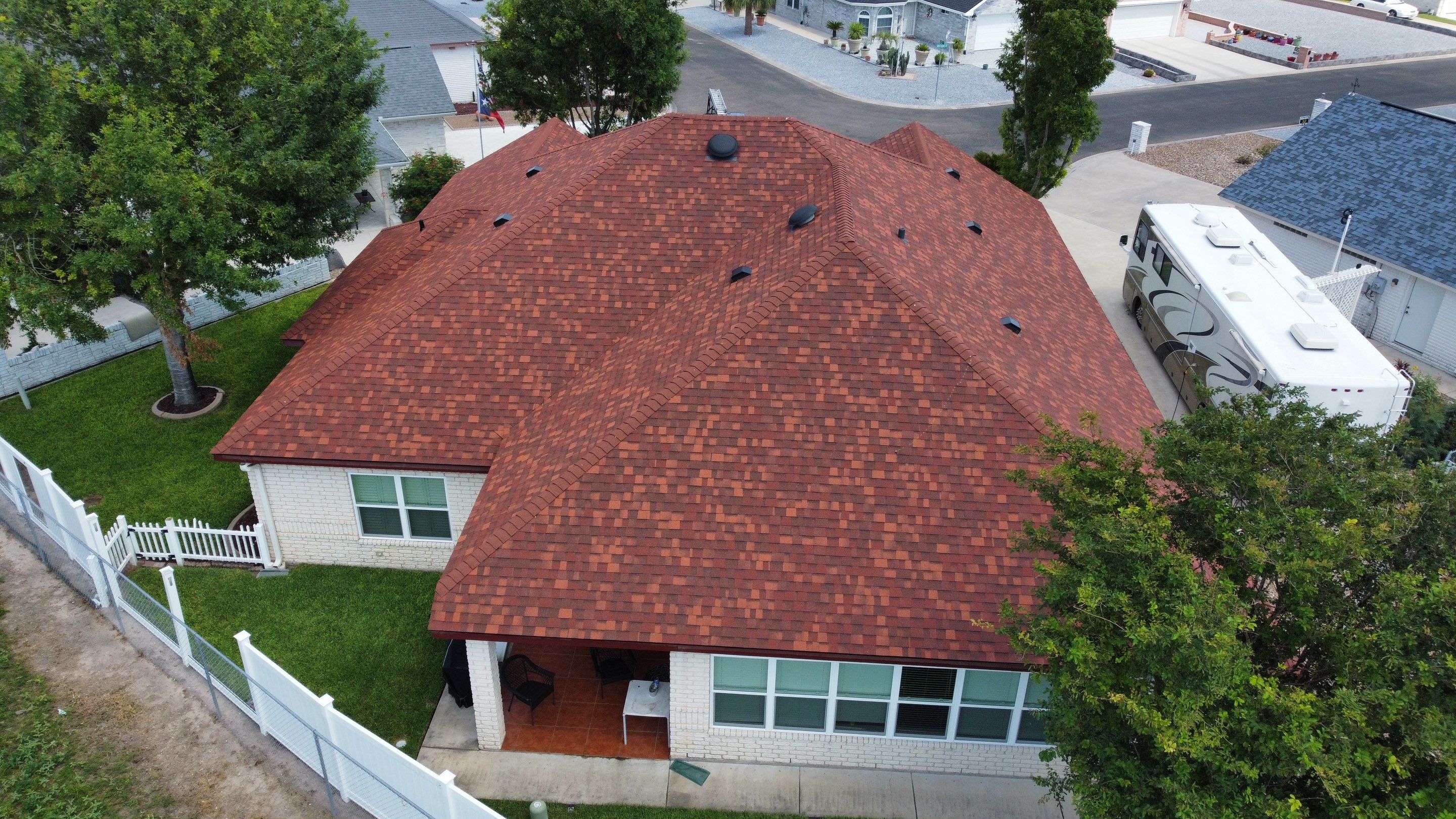 Mission Roof Project by Bison Roofing  