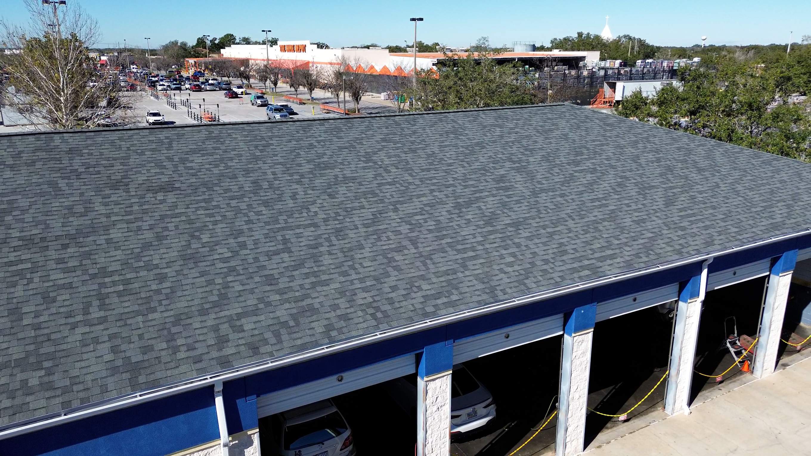 Reroofing Good Year Tire Shop in The Villages, FL by Brehm Roofing