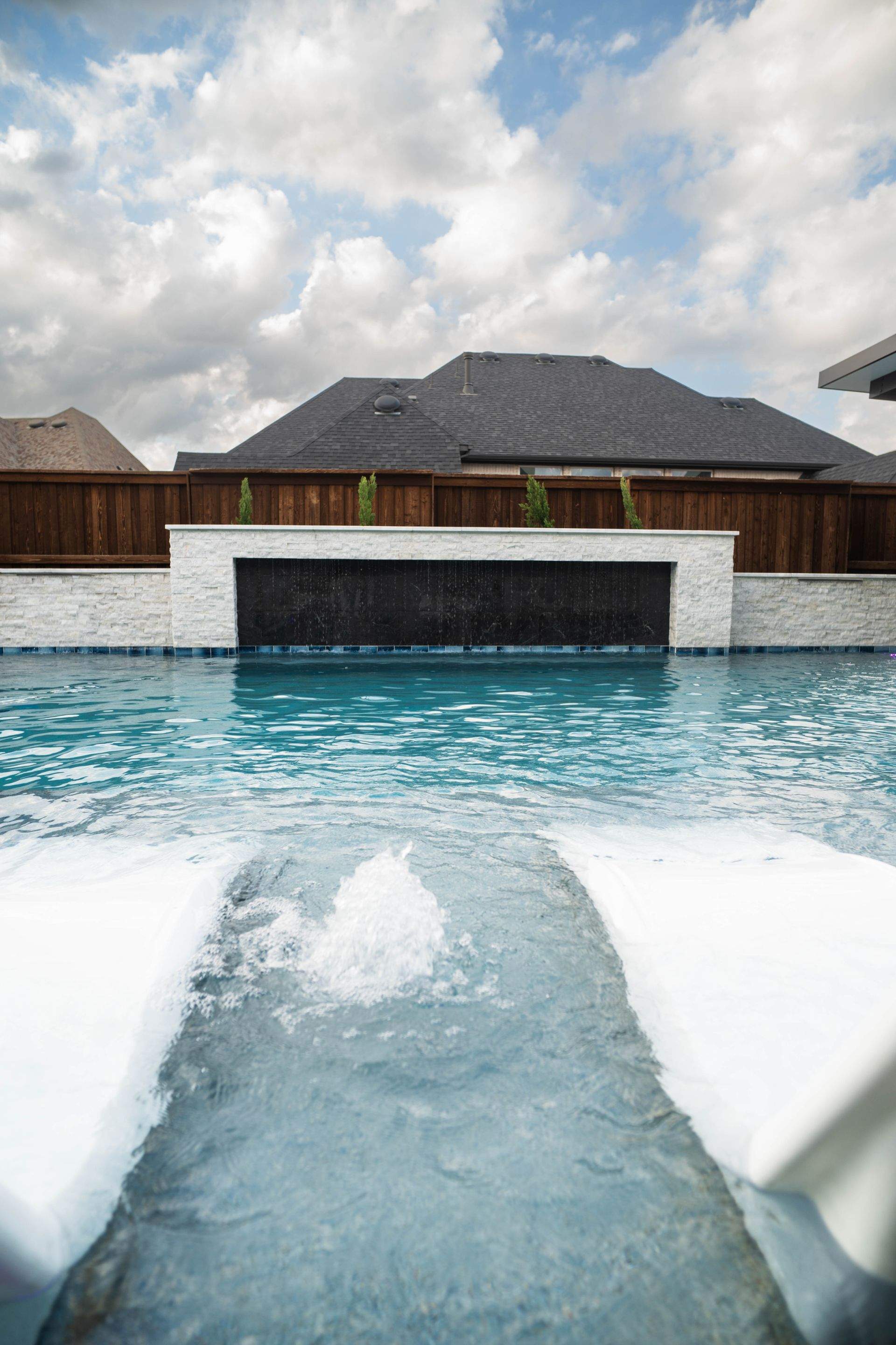 Jumbo Pool, Spa, and Sunken BBQ and Fire Pit by Pinnacle Pools and Spas - DFW