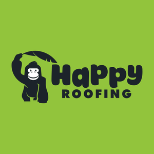 Logo for Happy Roofing