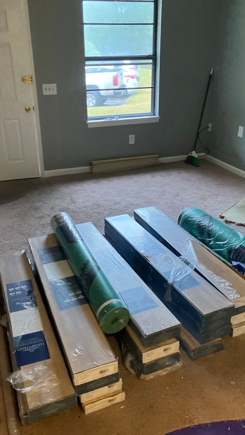 Laminate Installation in Bedroom  by Footprints Floors of Nashville