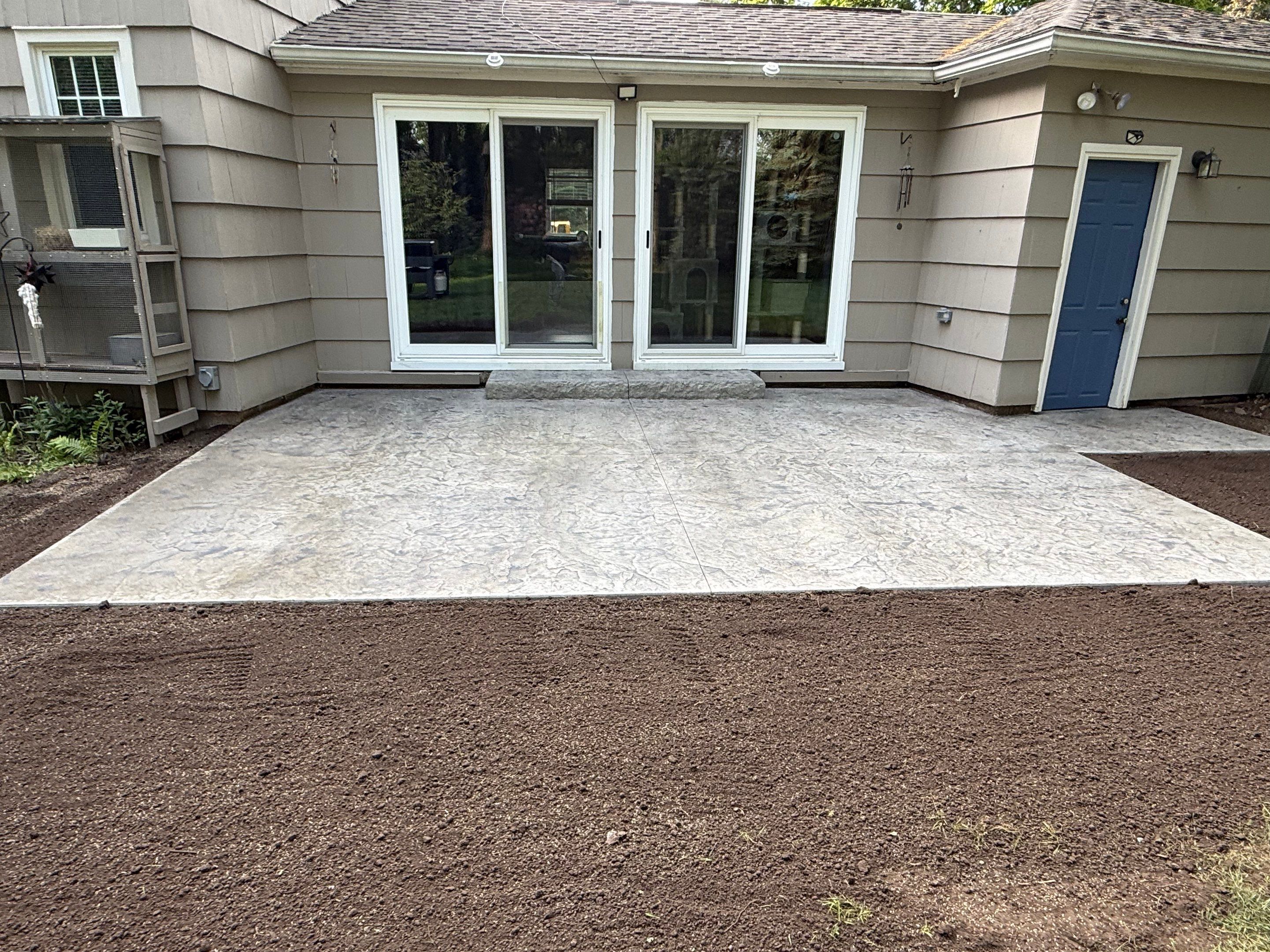 Webster Oxford Slate Patio by NG Masonry & Construction LLC