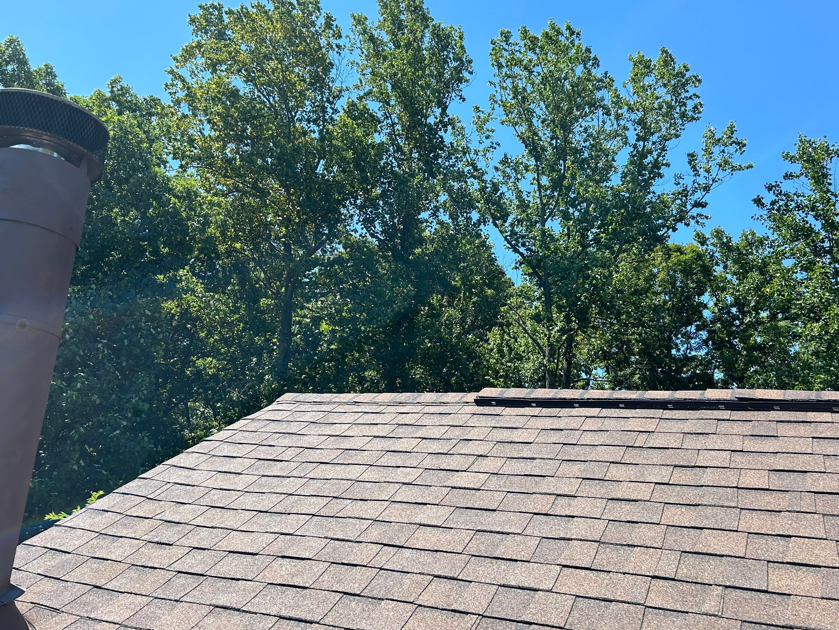 Montclair: Roof Installation with CertainTeed Landmark Designer Shingles in Burnt Sienna by RM Banning, Inc.
