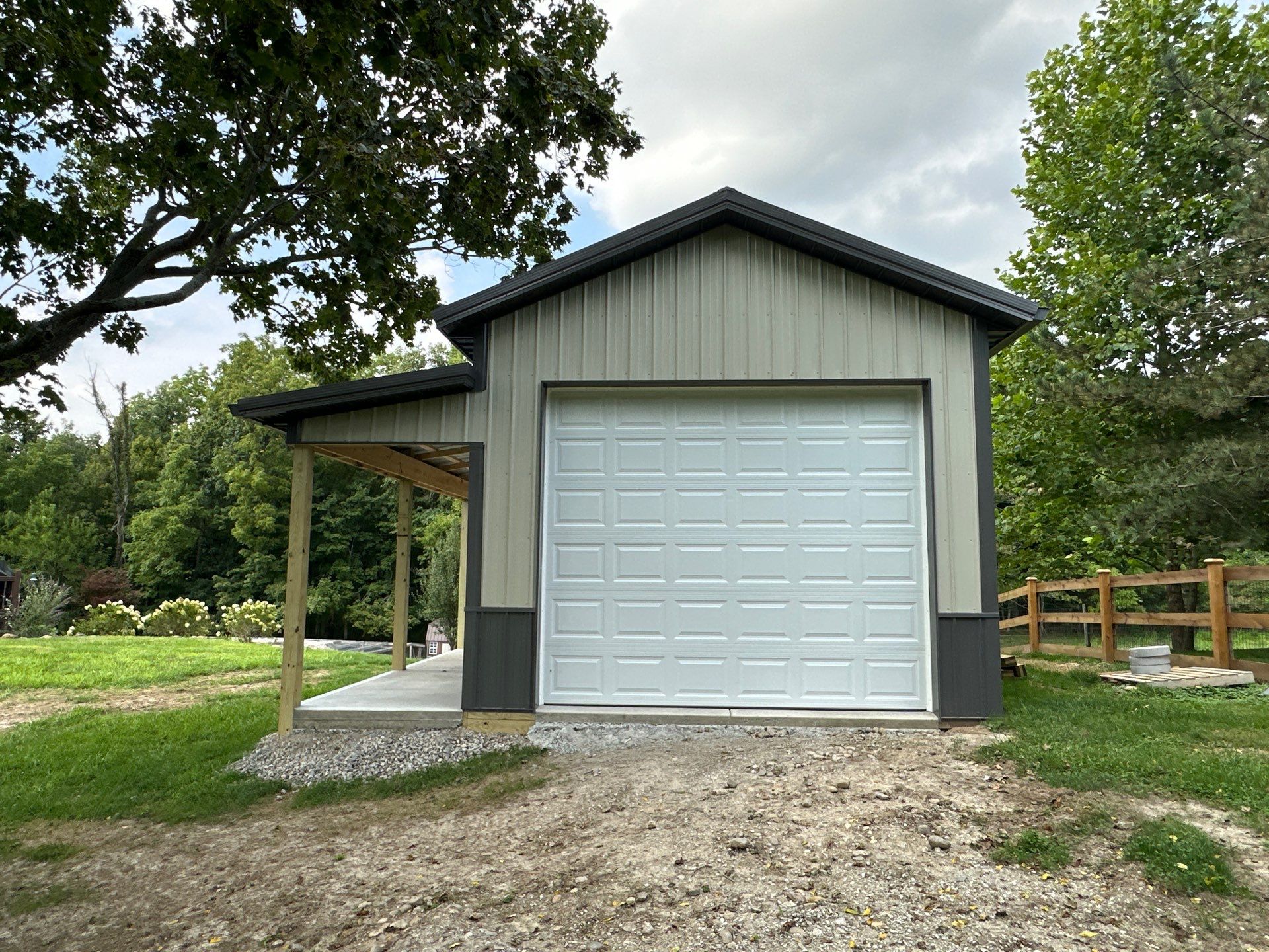 Project in Arlington, IN by The Barn Builders 