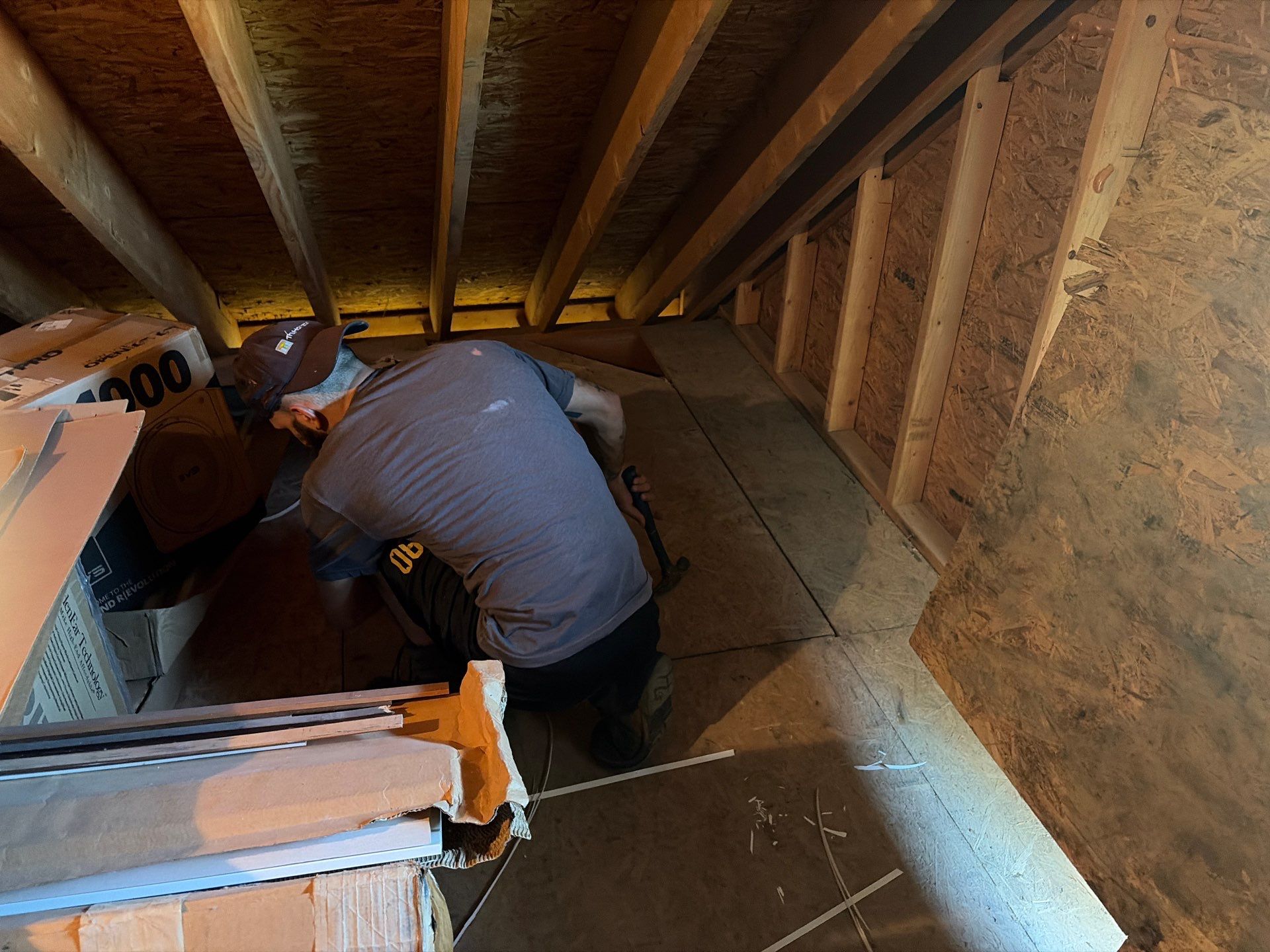 Attic and Garage Insulation and Vapor Barrier Installation in McMurray by Home Environment Solutions