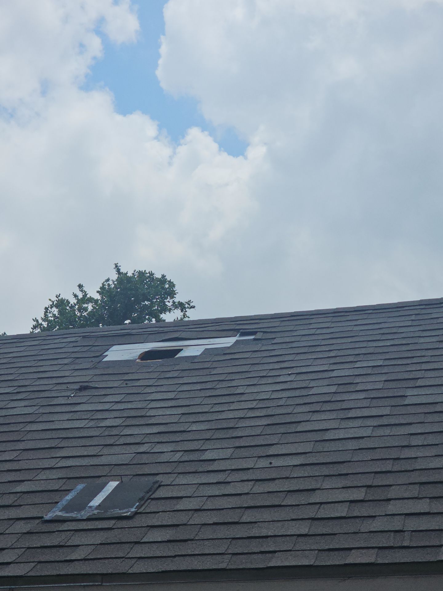 Hail Damage using Owen's Corning Duration (Lifetime) Shingles by Roof Repair Company
