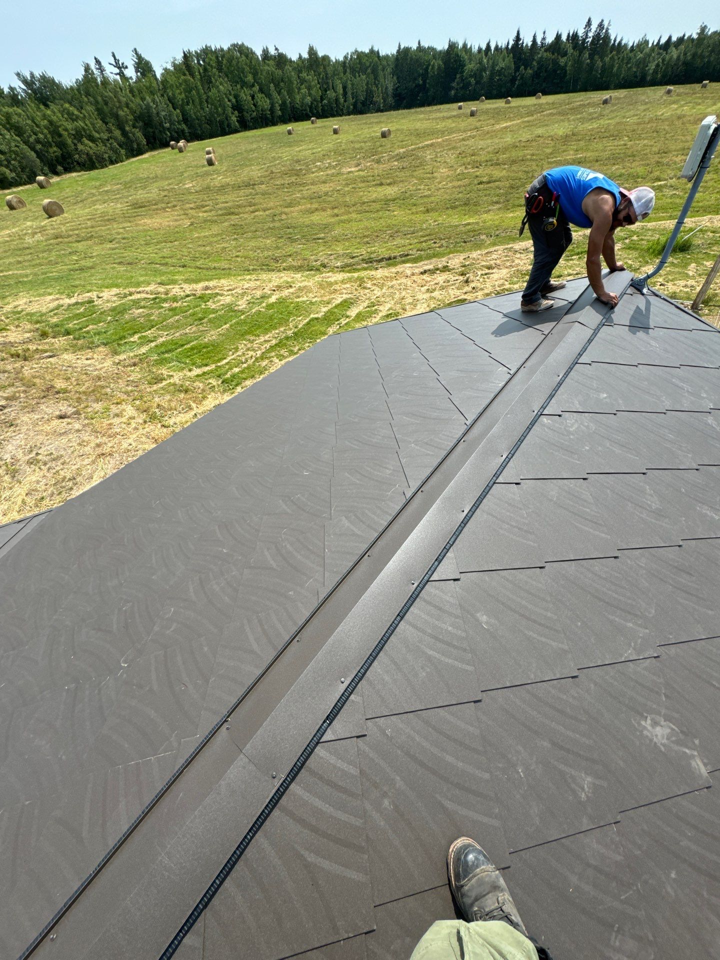 New Diamond Metal Roof by Bobby Built