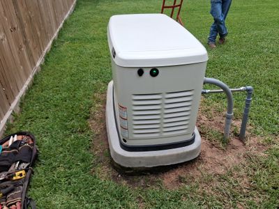 Residential Generac Standby Generator Installation in Houston, Texas