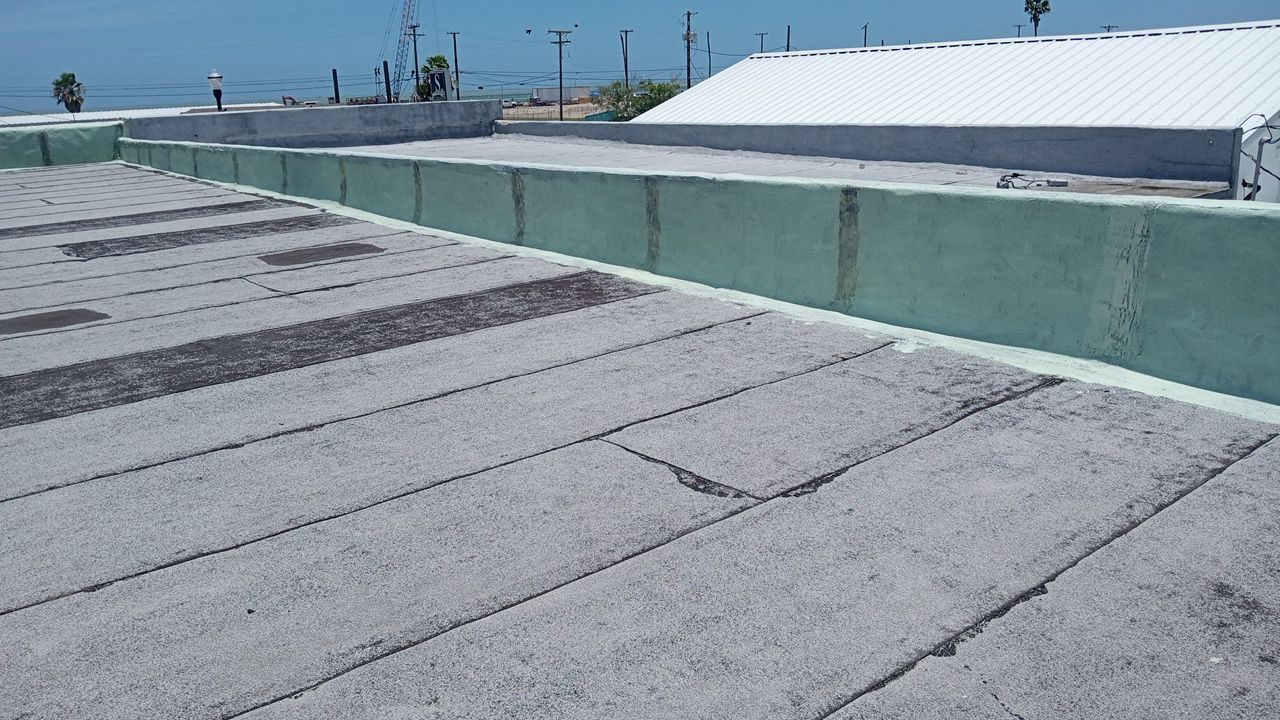 Market Street Coating by Bayfront Roofing and Construction