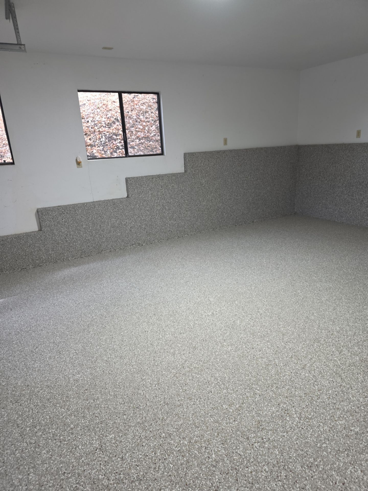 Atascadero Garage Floor Coating with Creekbed Simiron Polyurea System by MGP Coatings