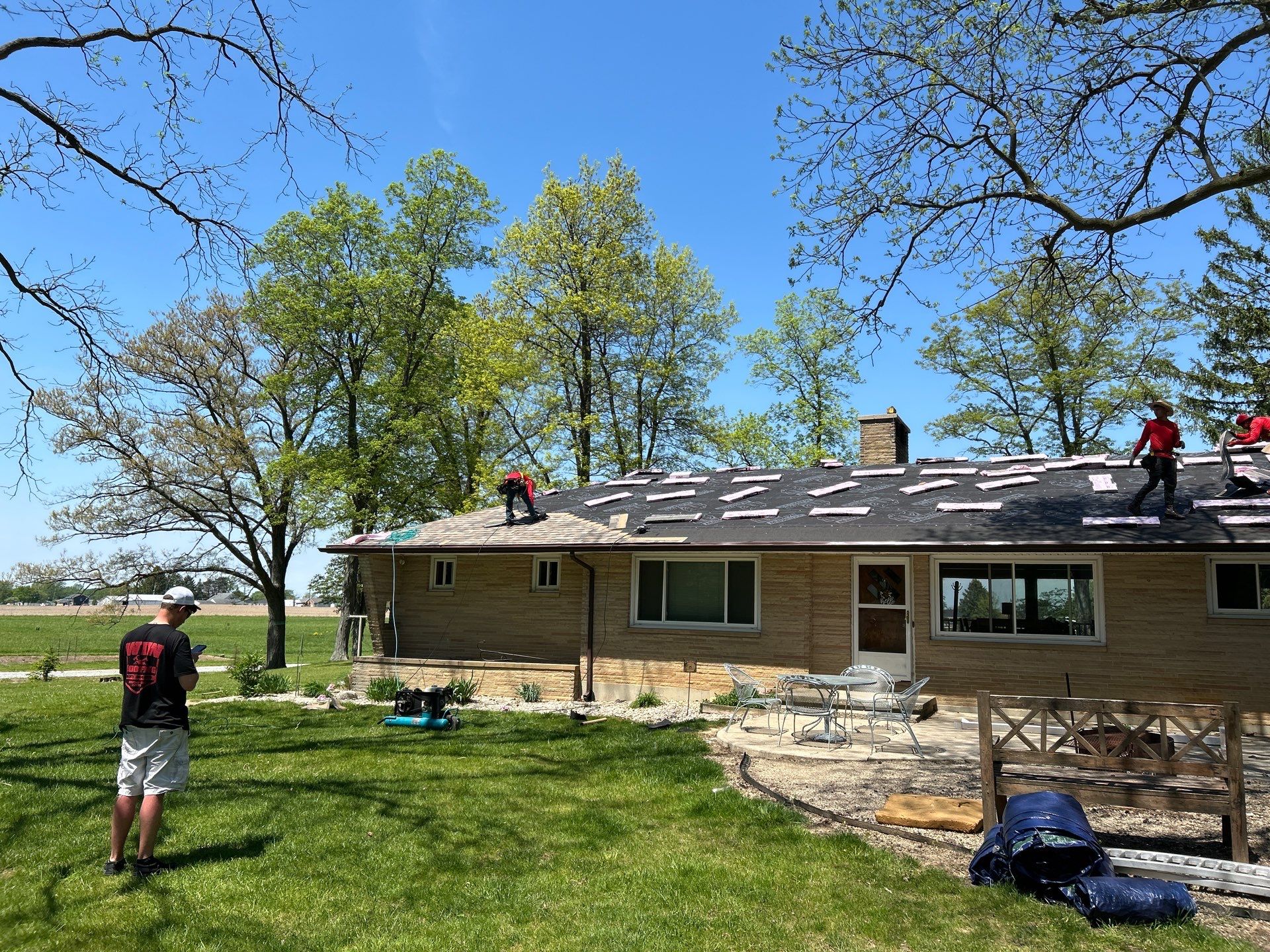 Residential Roofing Installation using Owens Corning by WIW Enterprises Inc