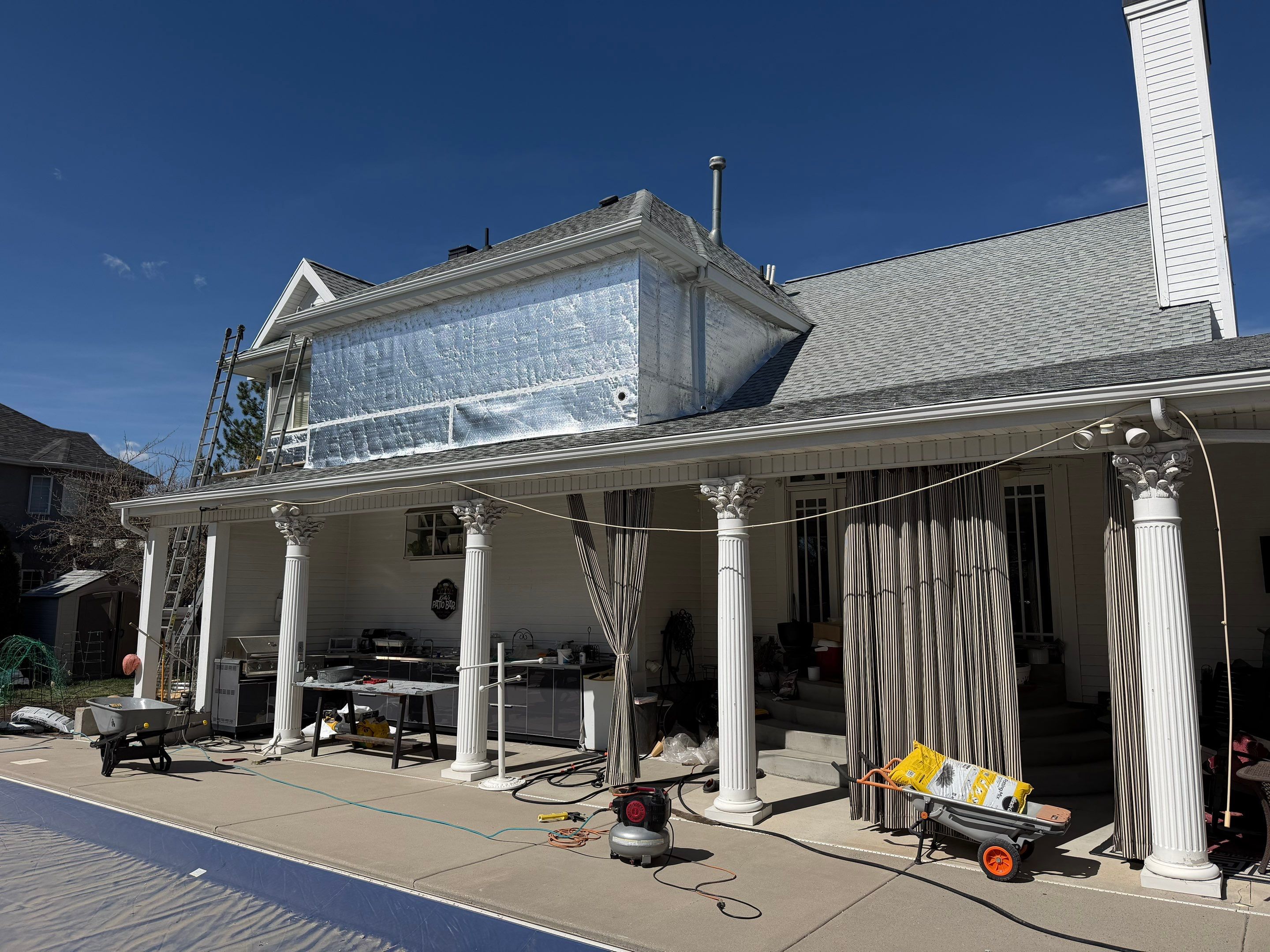 Draper | Targeted Hardie Replacement & Insulation Upgrade | Custom Match by Ideal Siding Utah