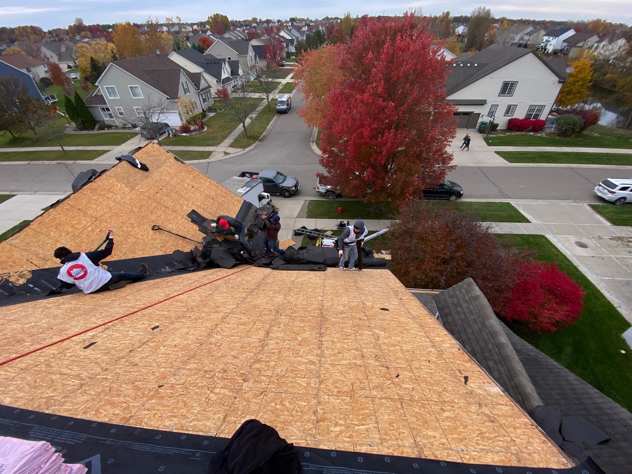 Roof Replacement using Owens Corning Duration Shingle by 180 Contractors