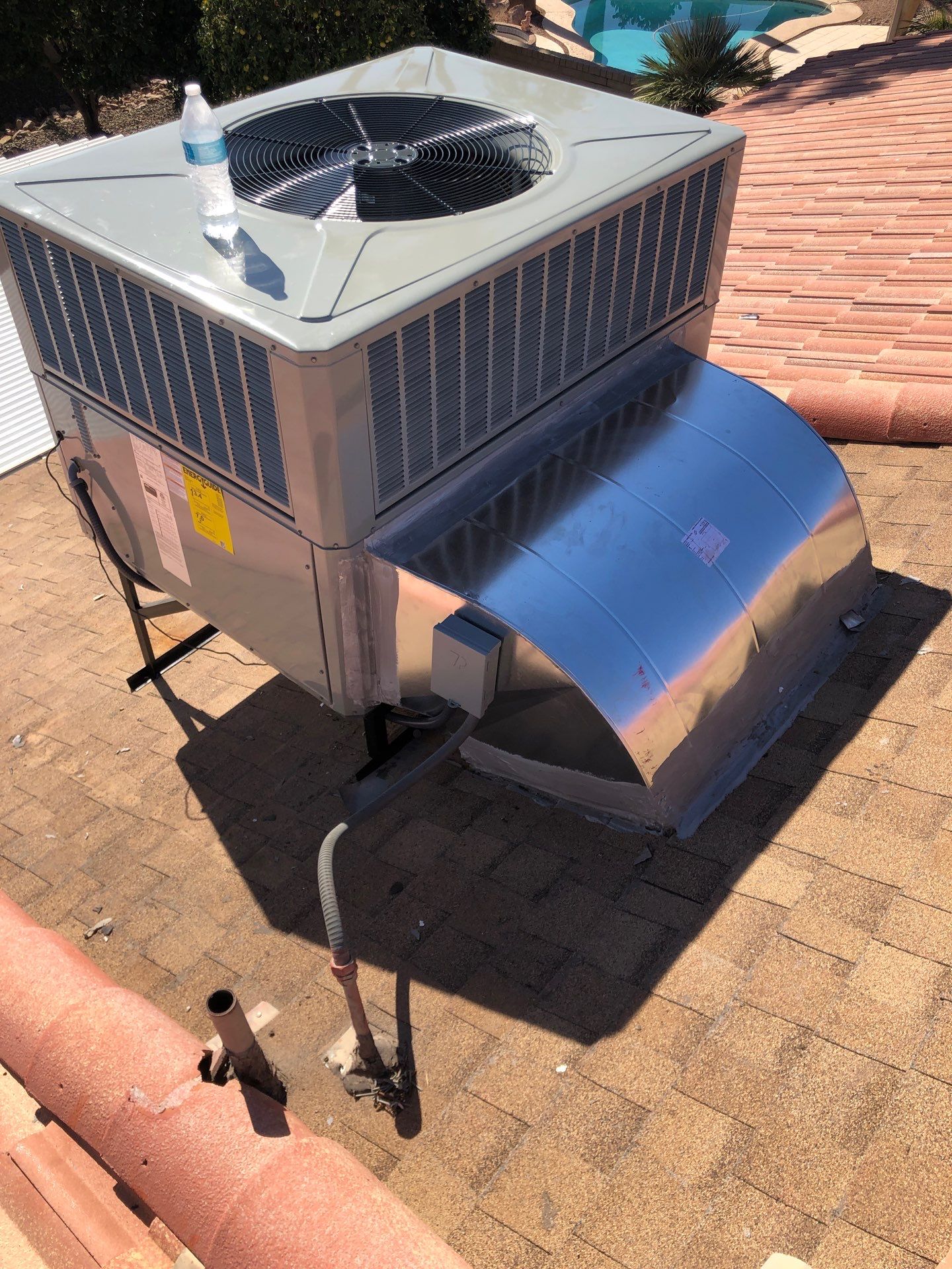 Central Air Conditioning Installation using Ecobee Thermostat by Ragans Heating and Air
