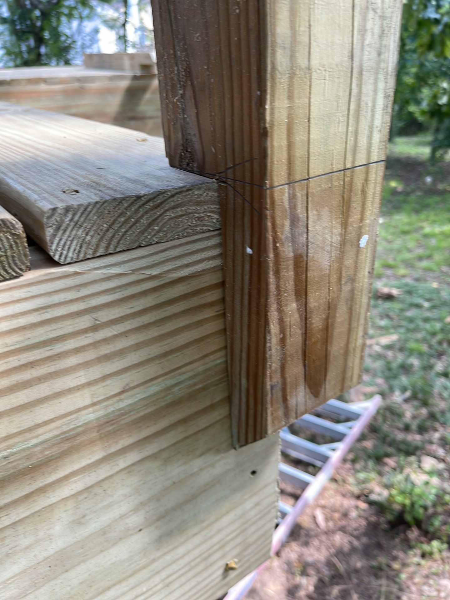 Russet Cove Circle - Deck Installation by Pillar and Pine