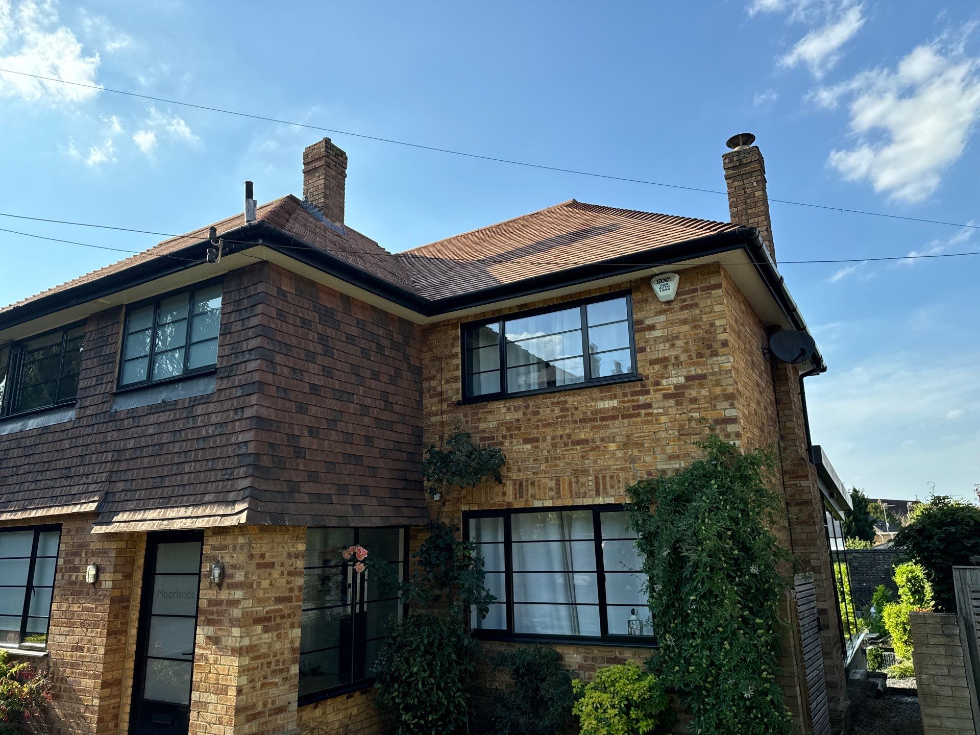 Roof Clean  - Moss Removal - Gutter Clean using Honda 15lpm Low Pressure Washing Machine by Ges Exterior Cleaning ltd