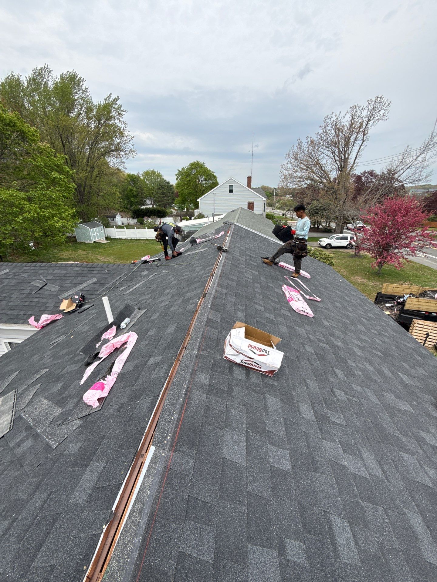 Two-Structure Roof Replacement – Owens Corning Duration, Onyx Black by JOHNNYS PRO
