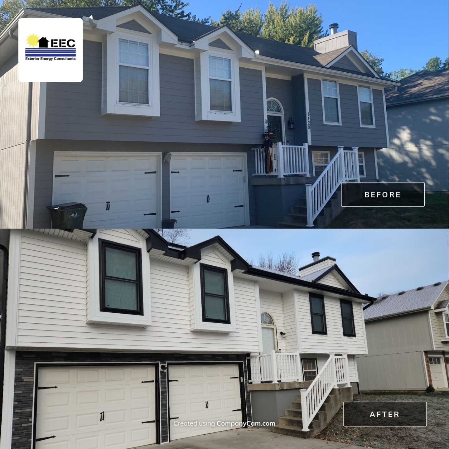 From EHH to WOWZA! by EEC  Windows, Siding & Roofing 