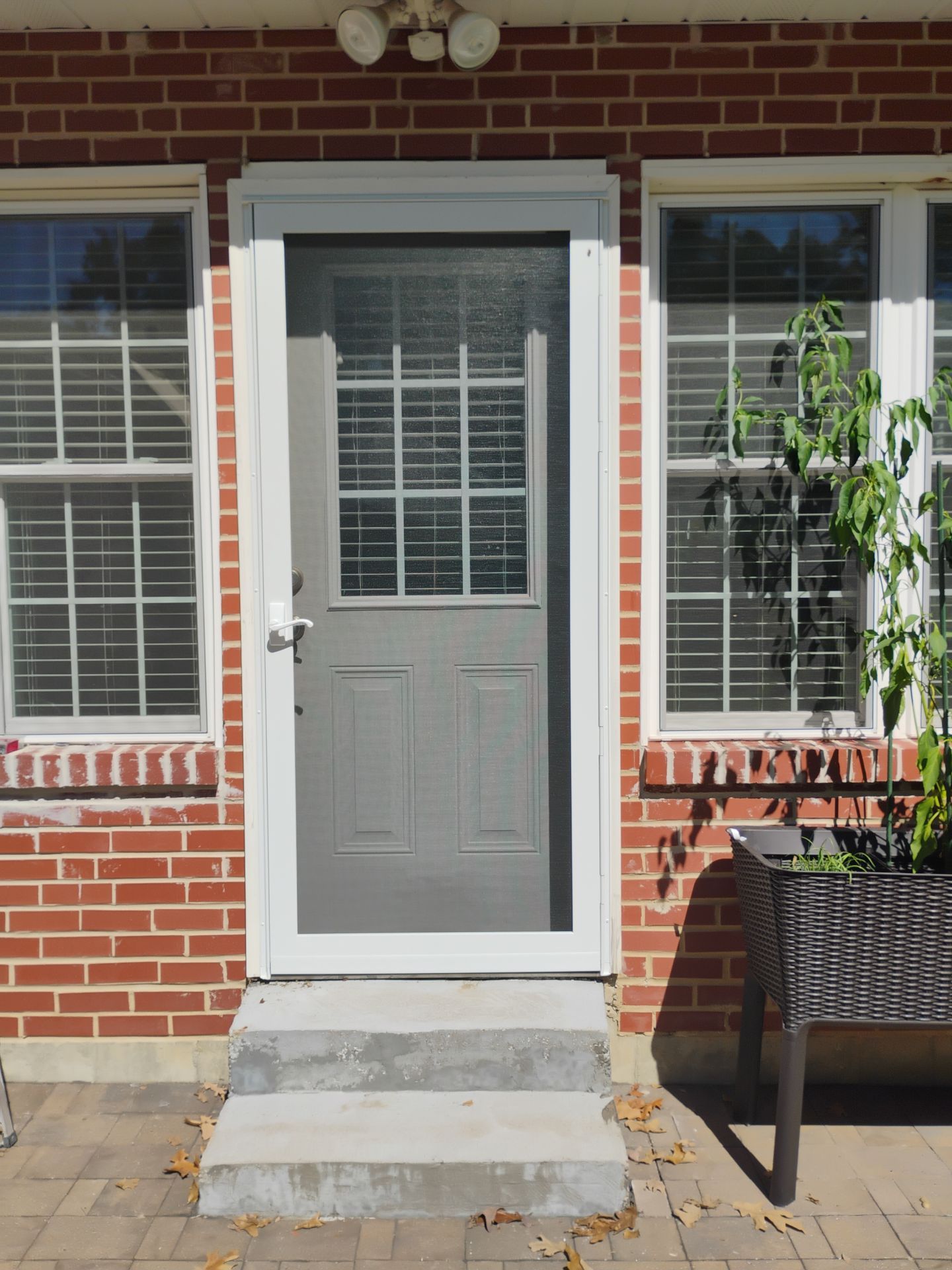 Dual Storm Door & Recessed Lighting Installation – St. Louis, MO